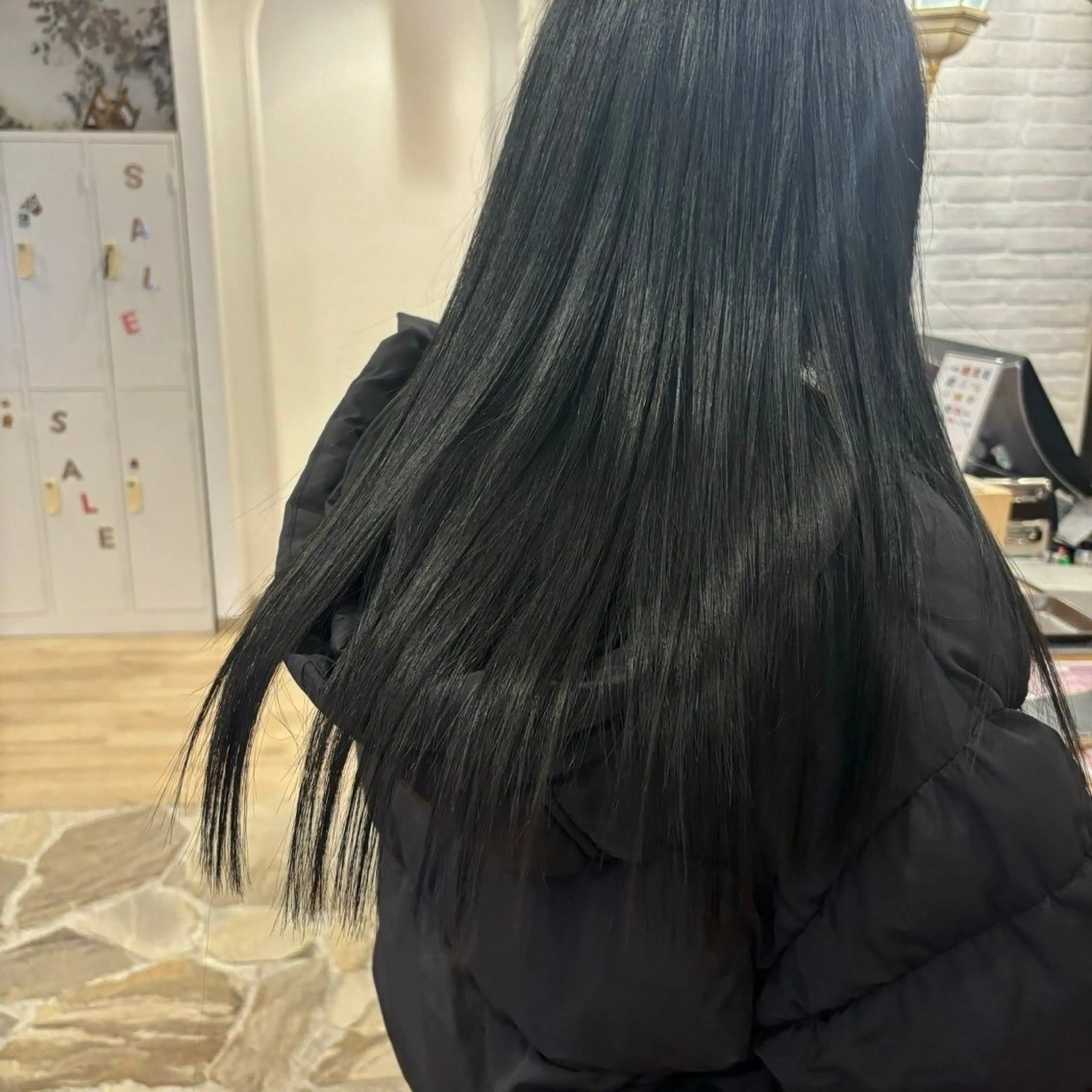 ロング カラー 金山／森心乃　カット ブリーチモデル募集中のヘアスタイル