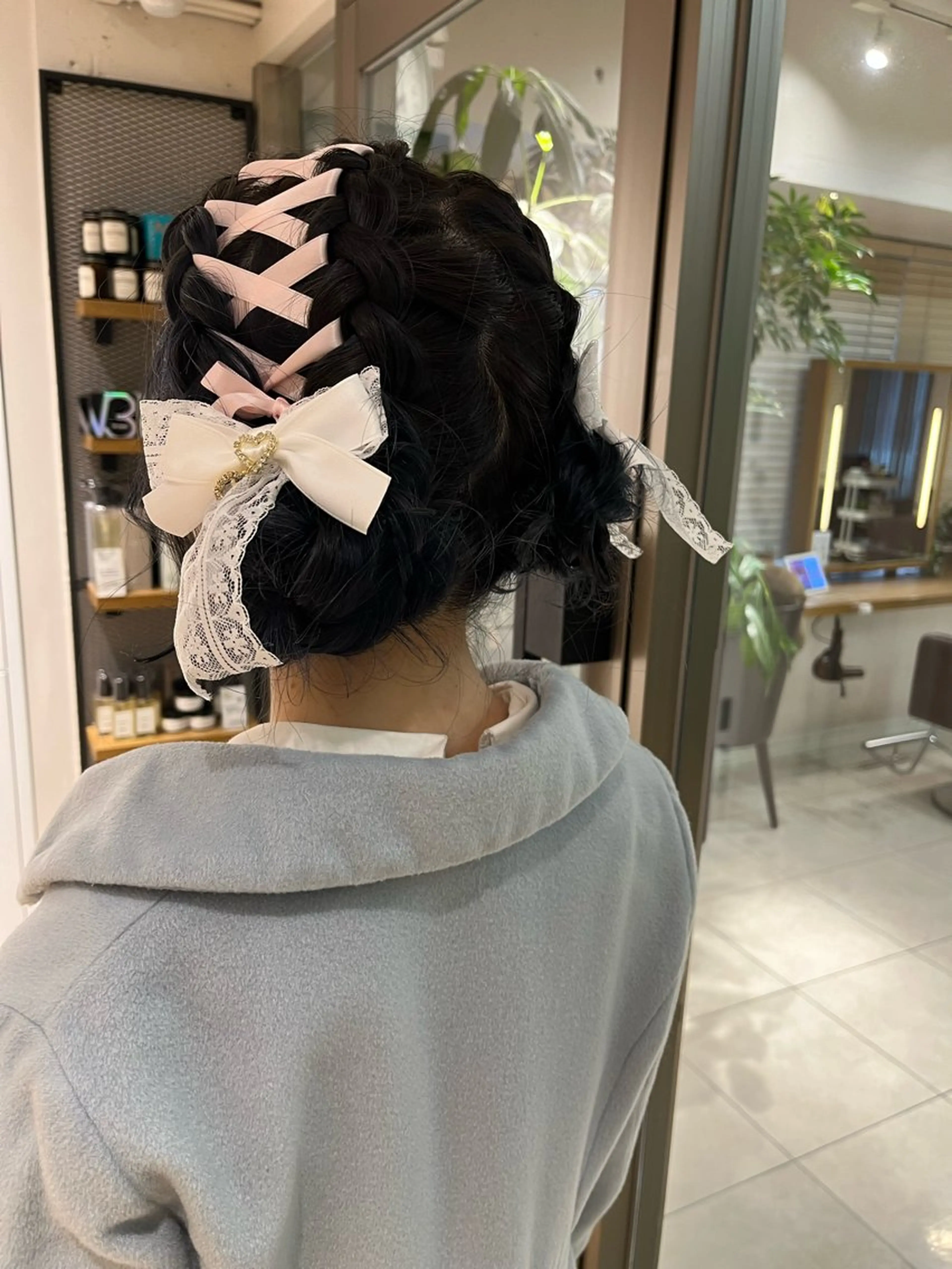 ヘアアレンジ 🍋暖色カラーヘアア レンジniina🍋のヘアスタイル