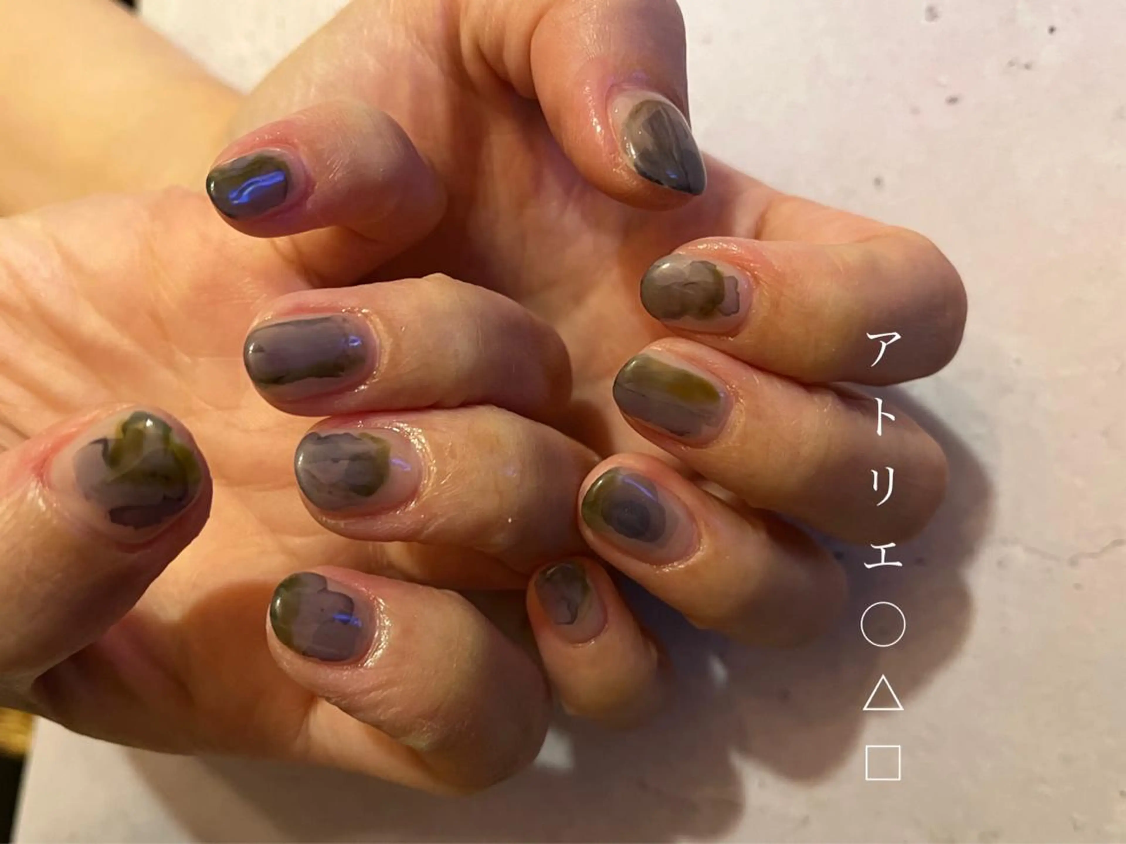 ネイル ハンドネイル アトリエ ○△□のネイルデザイン