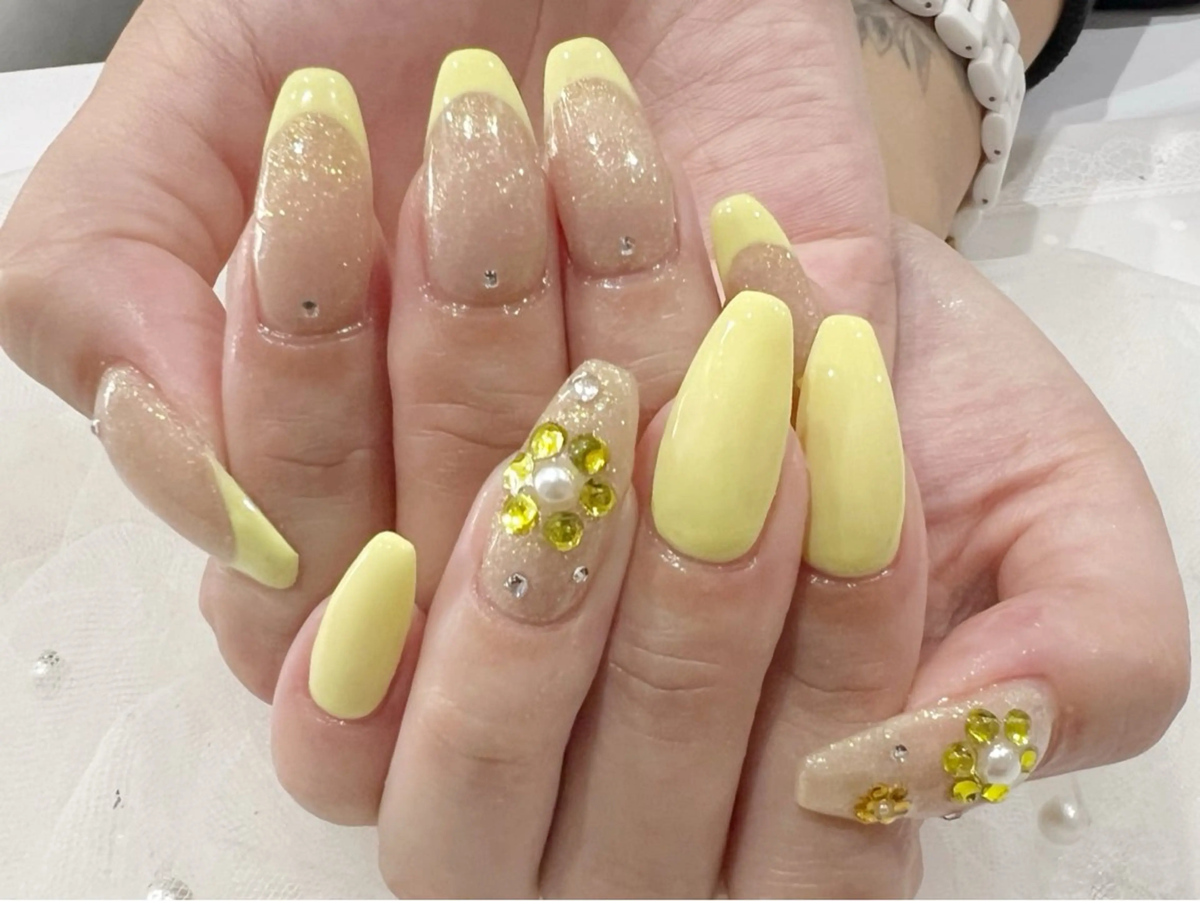 ネイル 持ち込み ハンドネイル 🧡Shine船橋 鳴海🧡のネイルデザイン