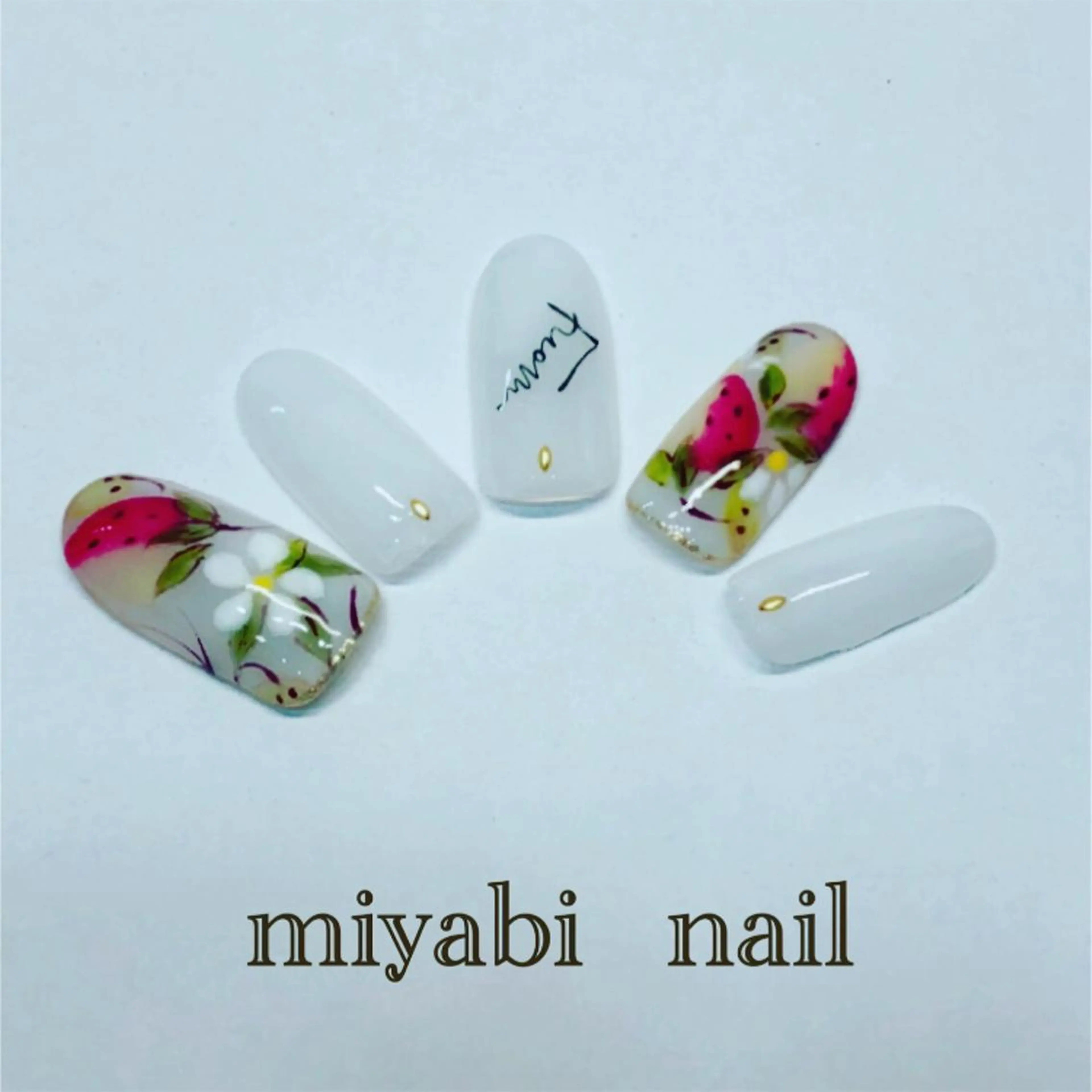 ネイル miyabi nail 桂川駅近くのネイルデザイン