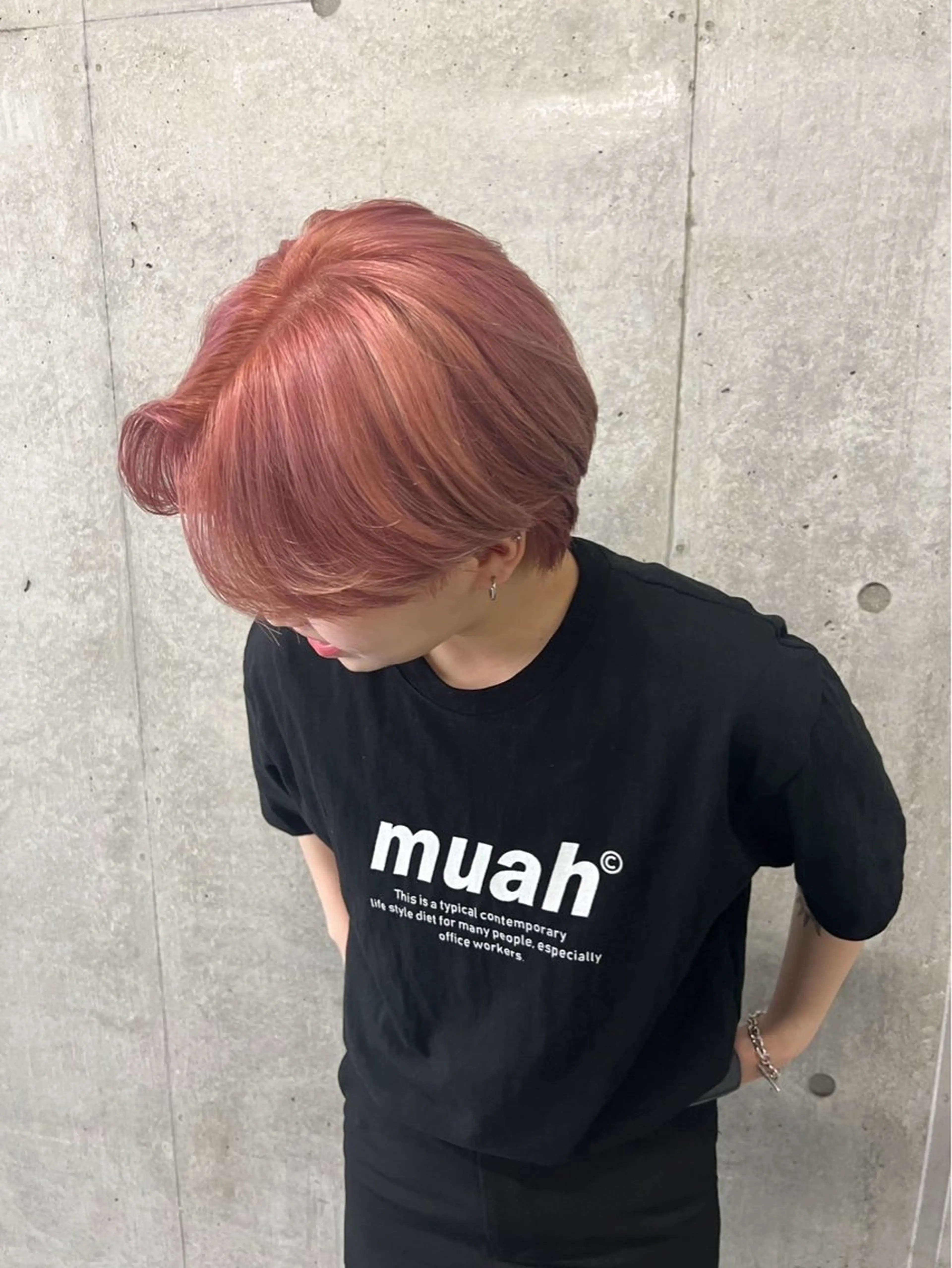 【人気🎶✨】one color ➕cut✂️🪄︎︎✨（メンズレディースどちらも◎）の写真