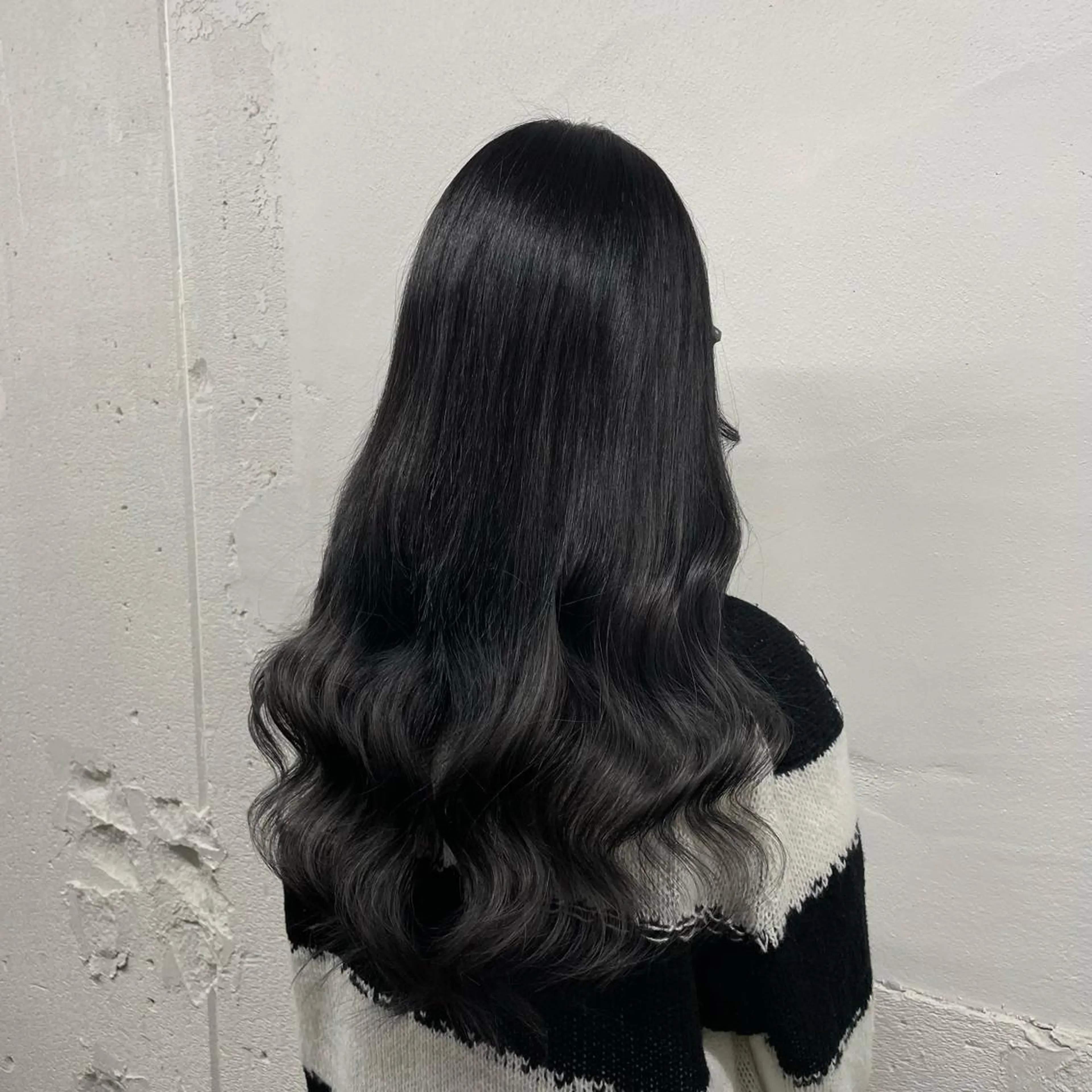 ロング カラー シールエクステ バレイヤージュ ミストバング ダブルカラー  フェイスフレーミング ヘアカラー エクステ 🧡艶髪ちゅるん髪 🫧🧡YUKI❄️のヘアスタイル