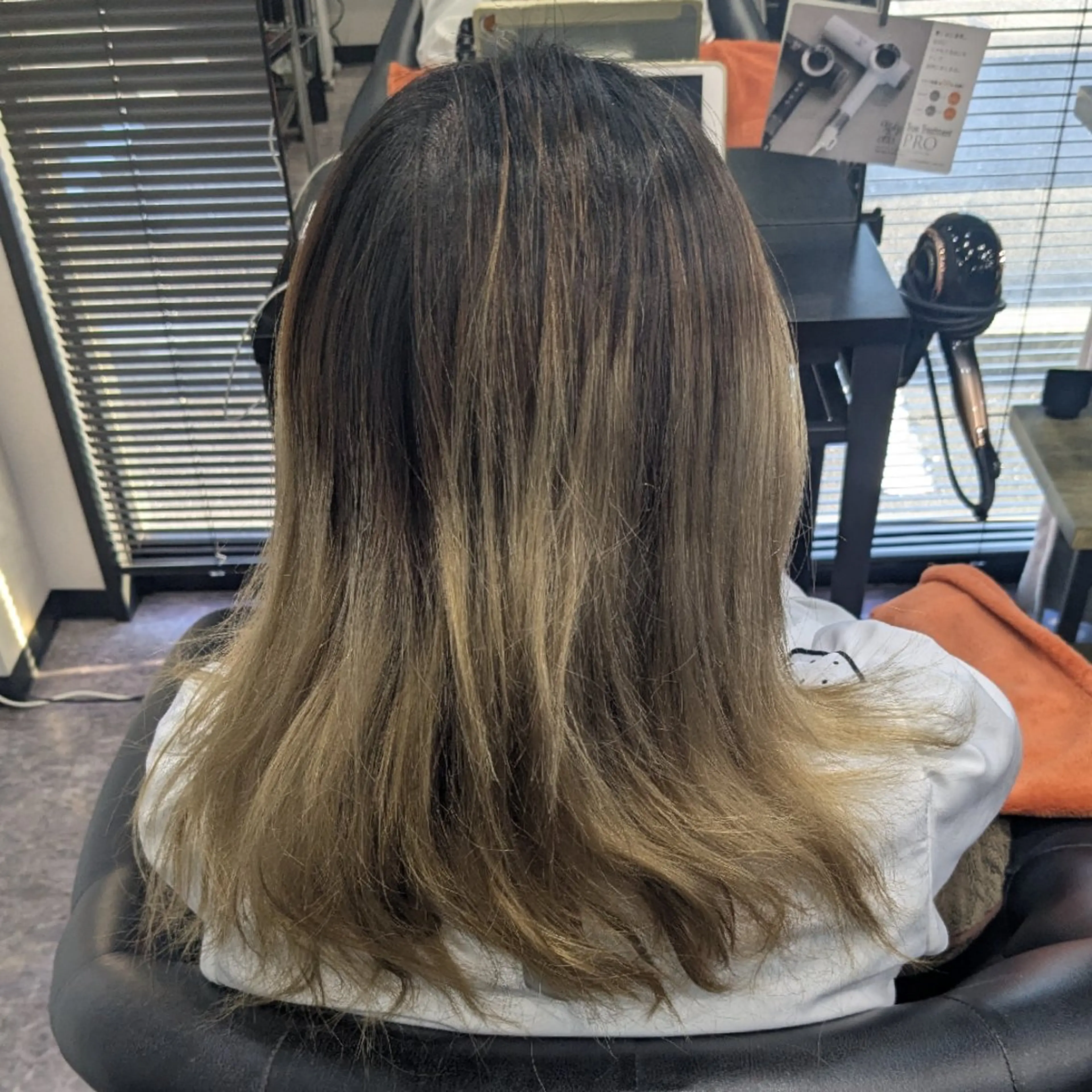 カラー 多田 遥香のヘアスタイル