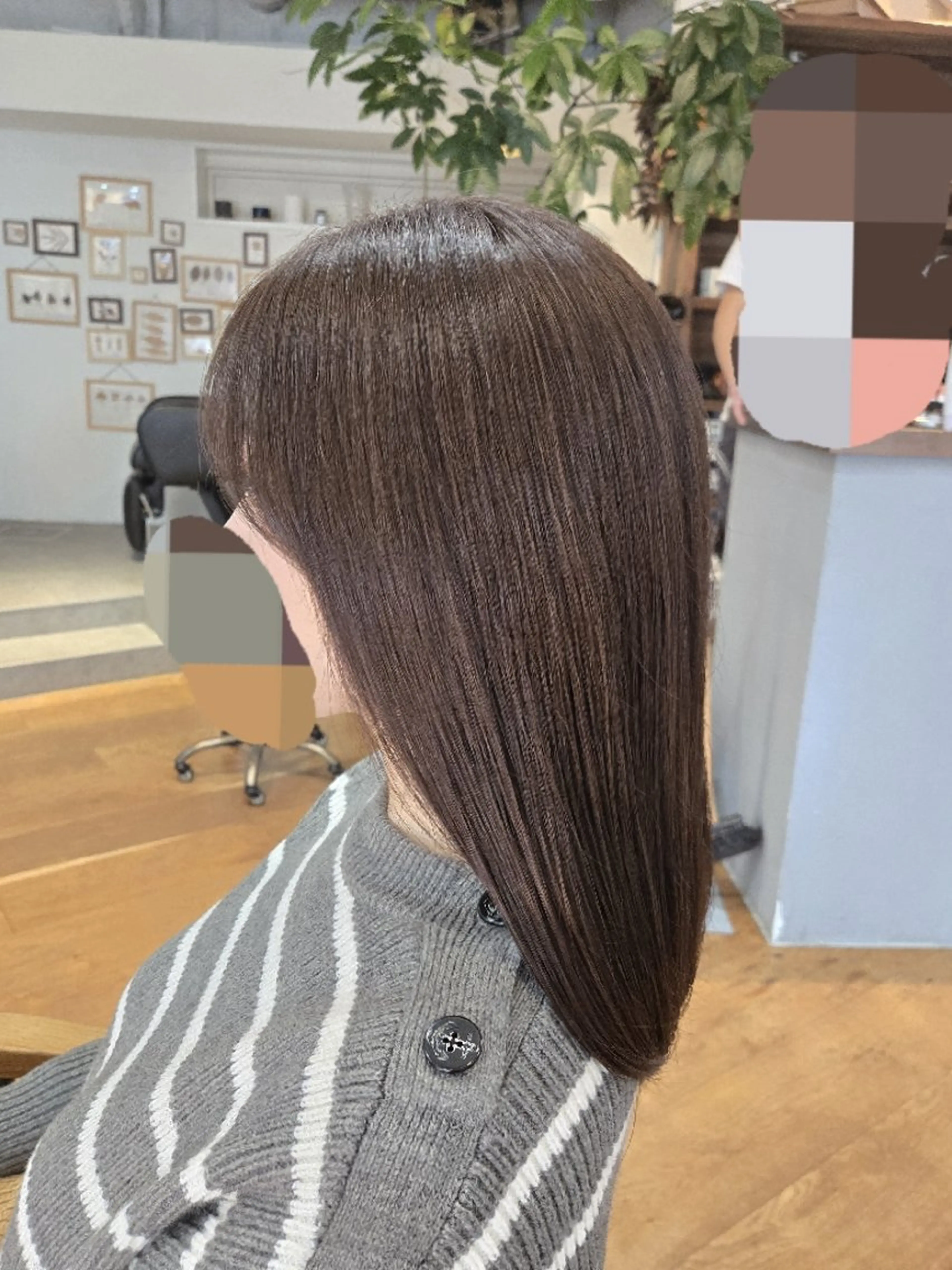 セミロング トリートメント カット ヘアカラー 銀座knoll🌿 【平日朝限定cut】のヘアスタイル