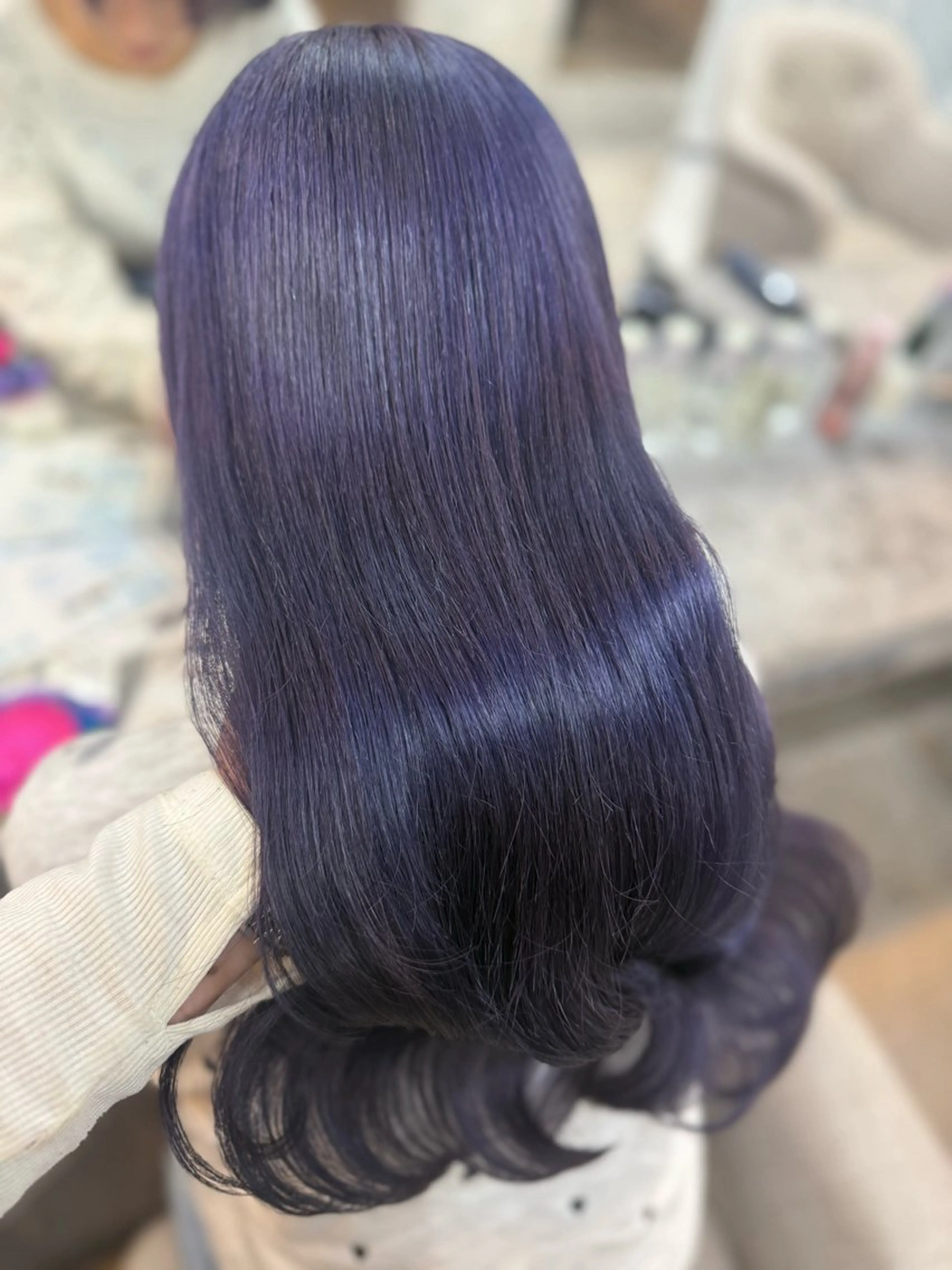 カラー ベージュカラー ブリーチ 透明感カラー デザインカラー グレージュ ヘアカラー 🦋ami/浦和 ブリーチ／韓国🦋のヘアスタイル