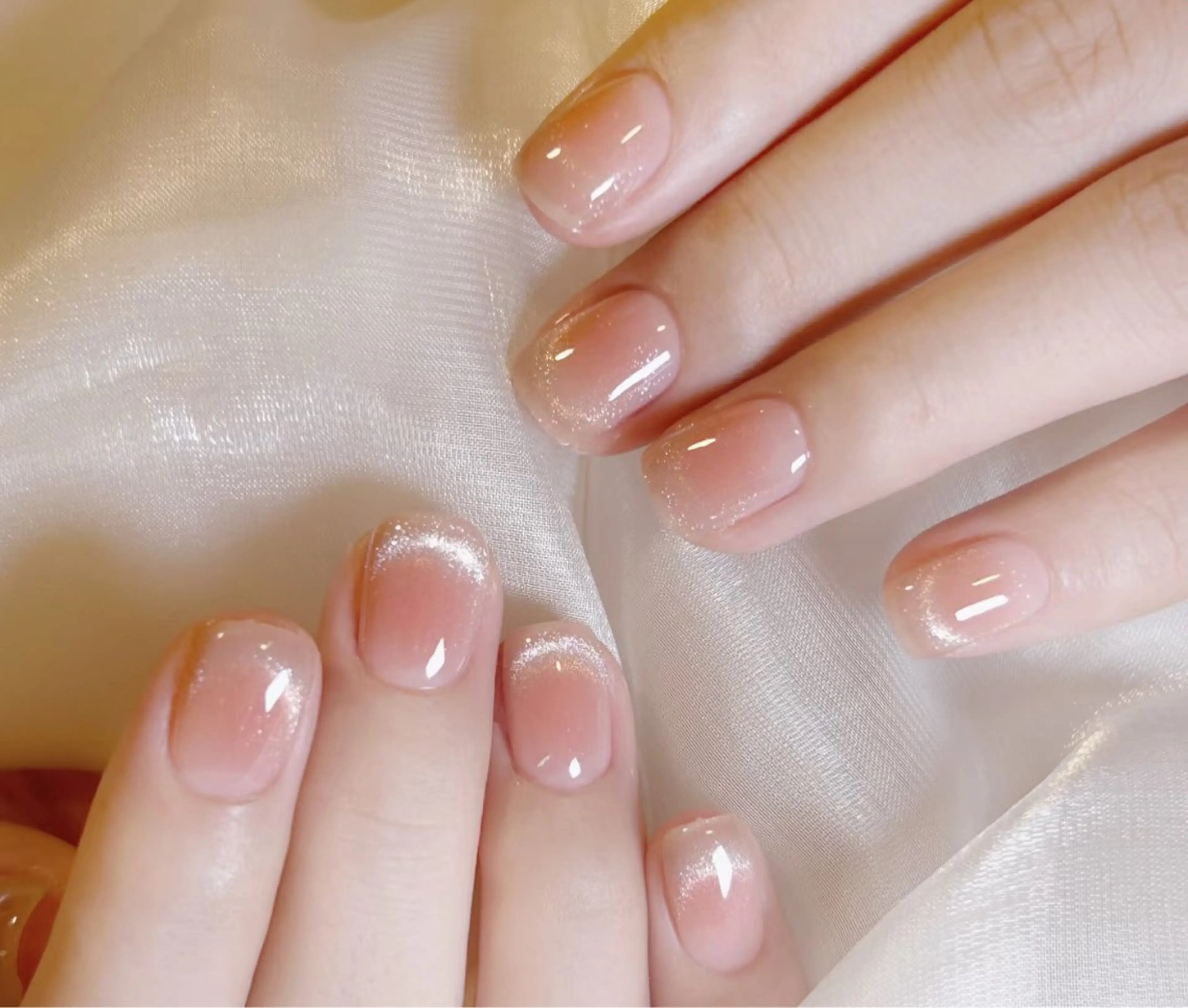 ネイル ハンドネイル ハンドケア 🍑 momo_nailのネイルデザイン