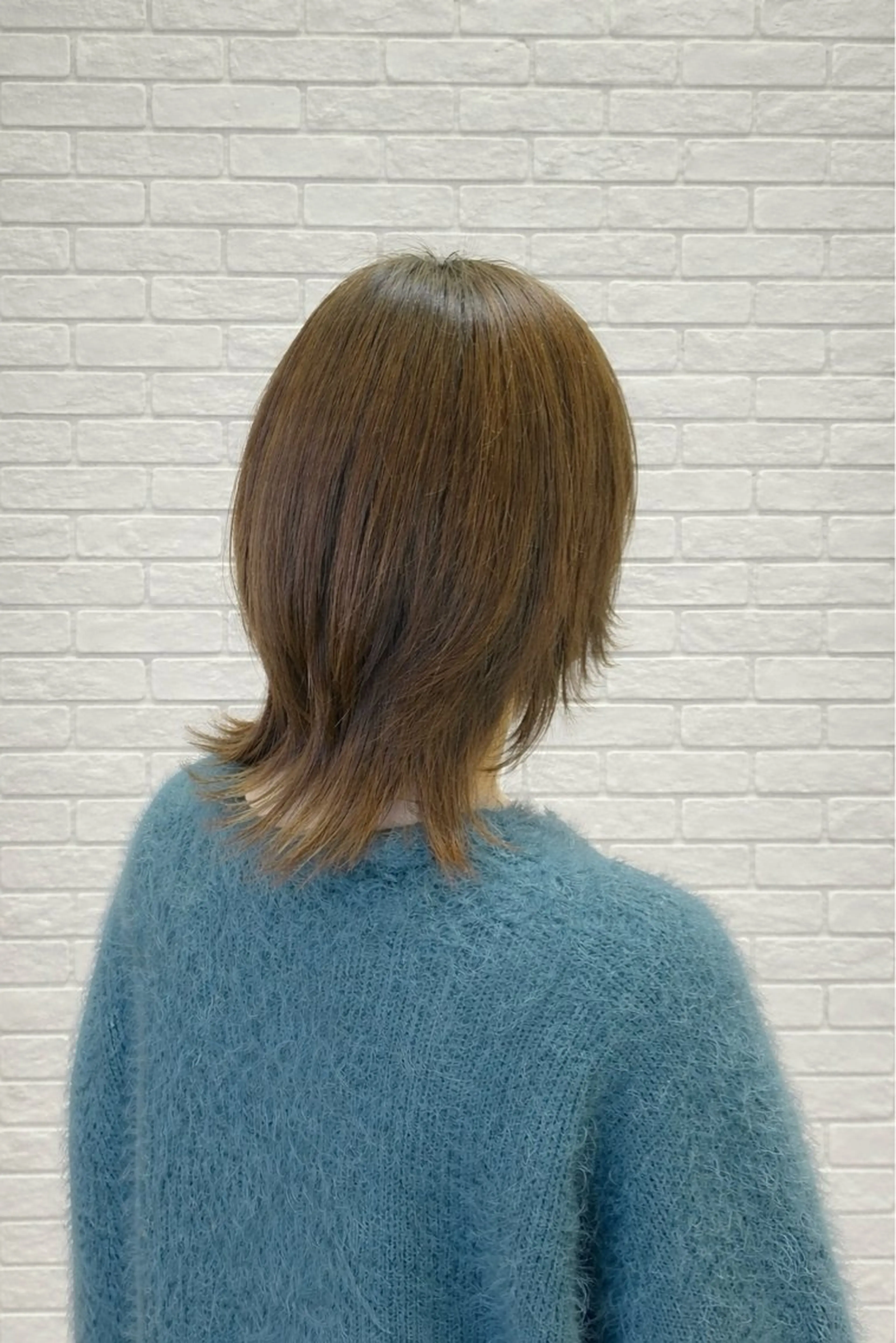 ブリーチなしワンカラー【ショート】              ☆肩上☆白髪染め以外の写真