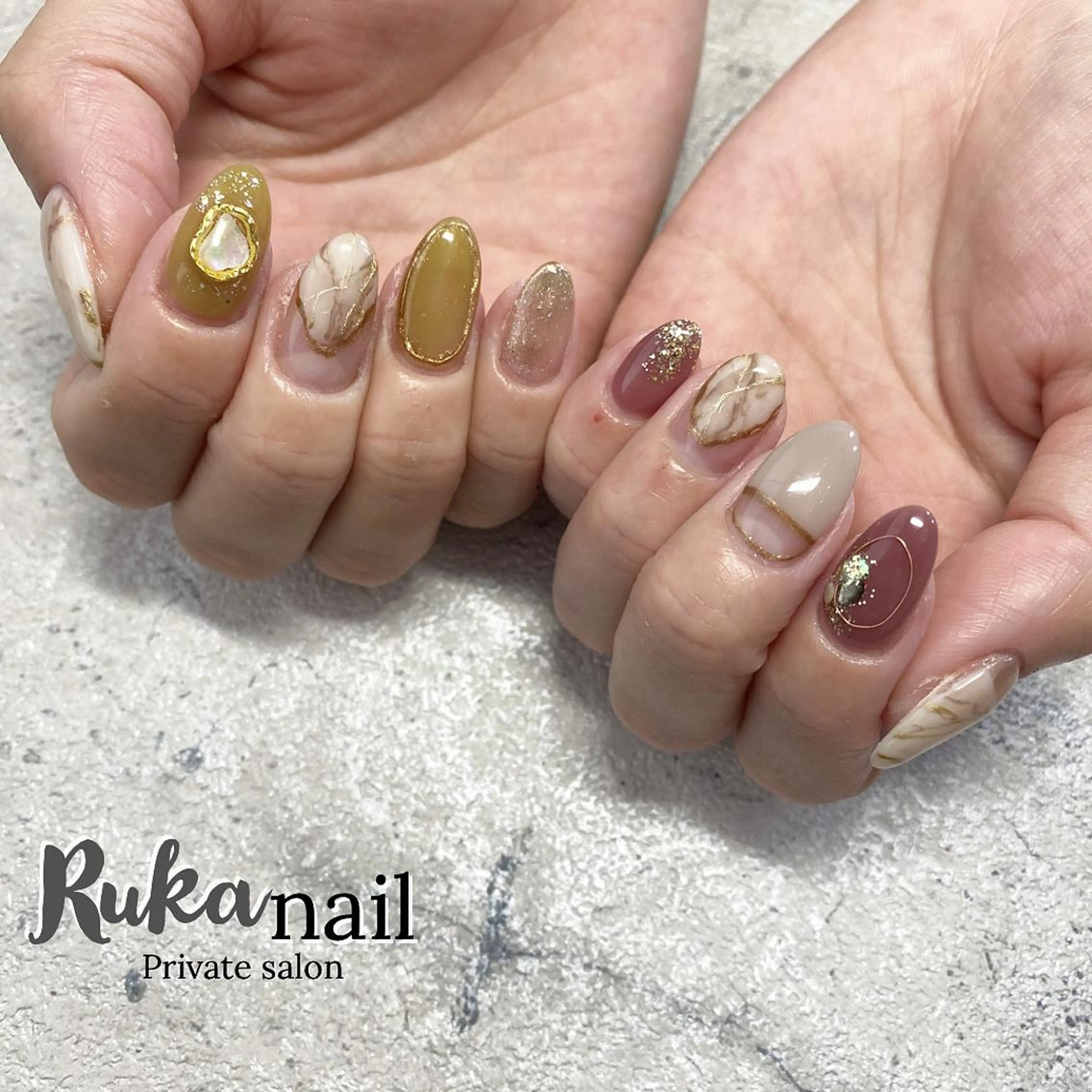 ネイル Ruka nail 【ﾙｶ ﾈｲﾙ】のネイルデザイン