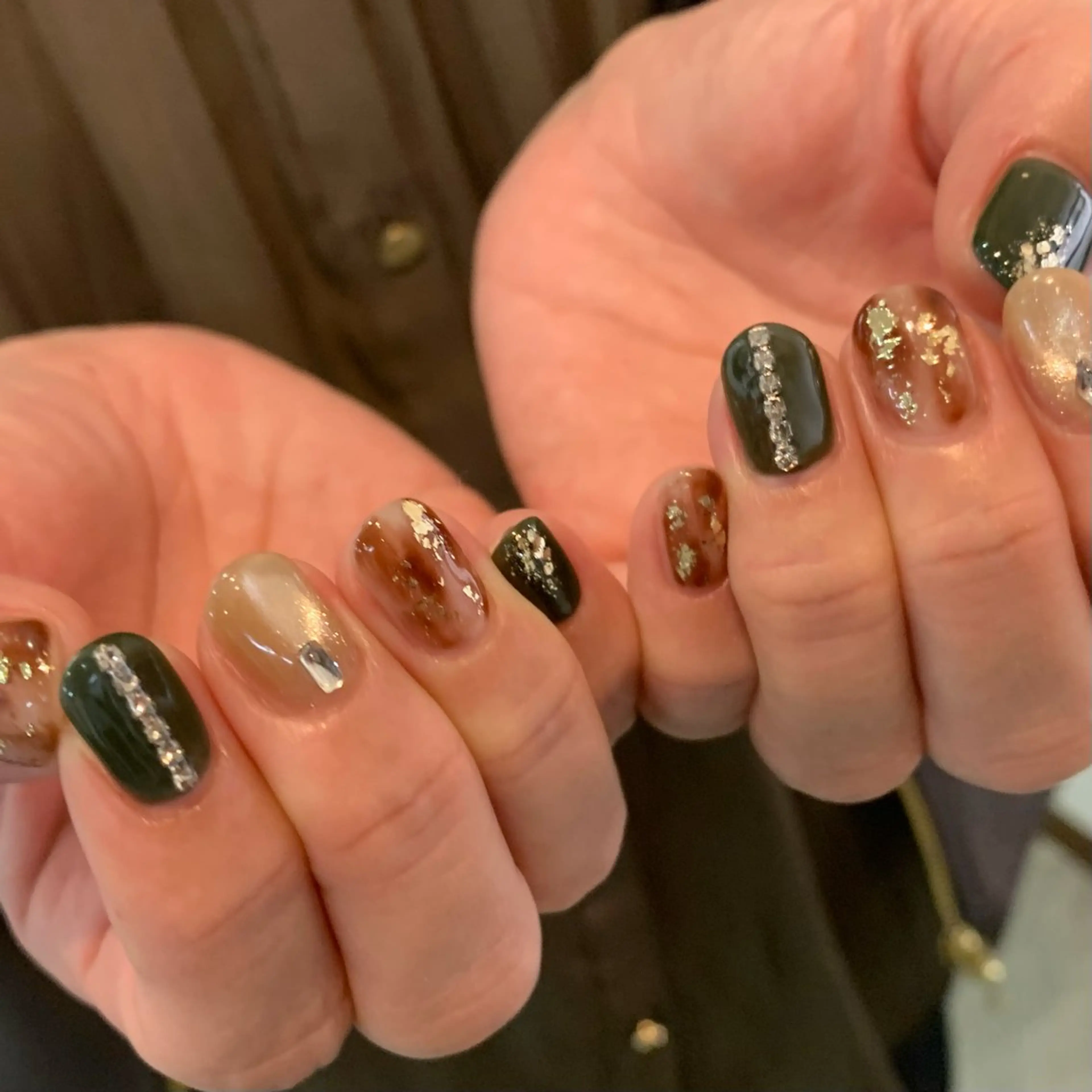 ネイル キラキラネイル ハンドネイル charme nailのネイルデザイン