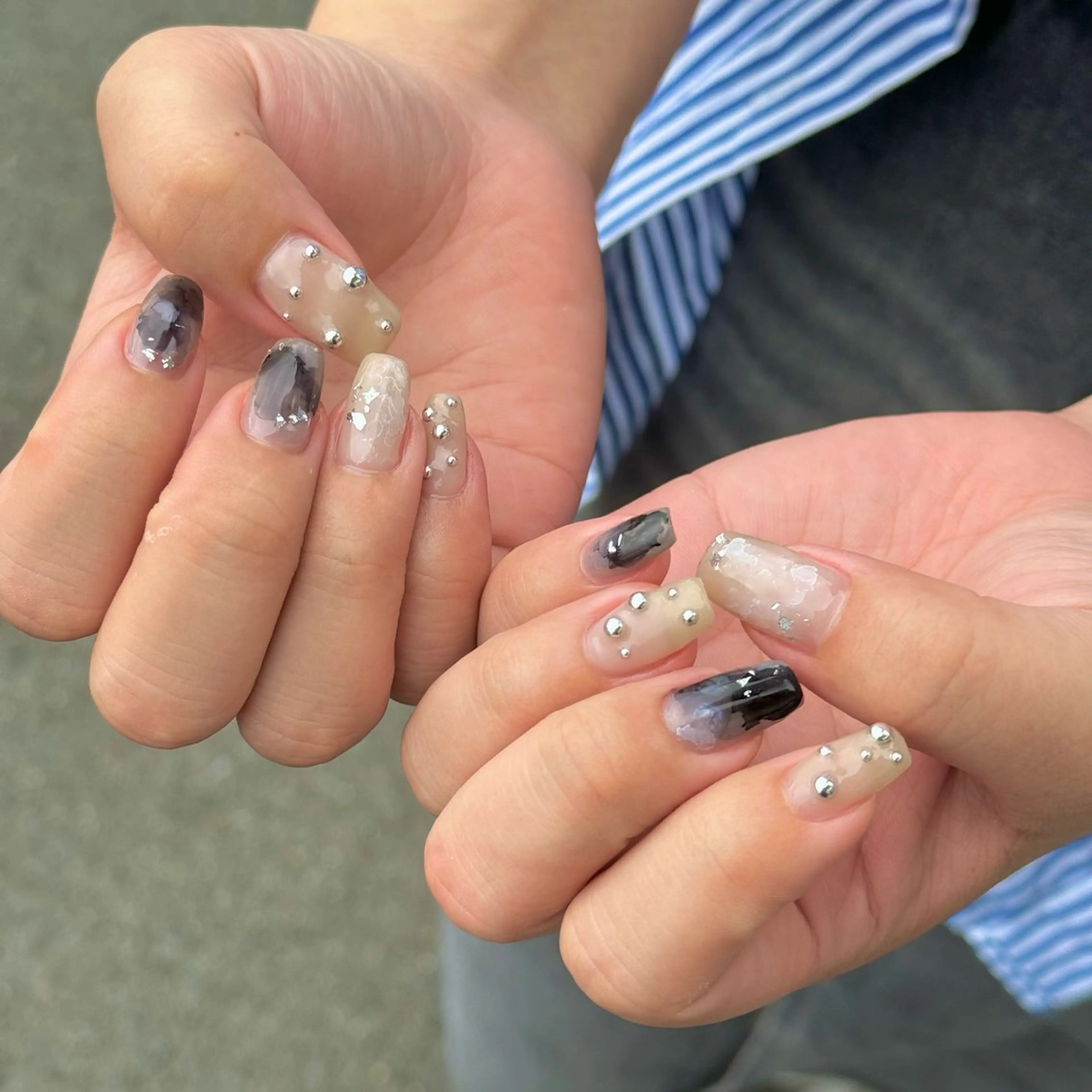 ネイル ニュアンスネイル Nail Sant Esperanza by SALON DE やす所属・Sant Esperanzaのネイルデザイン