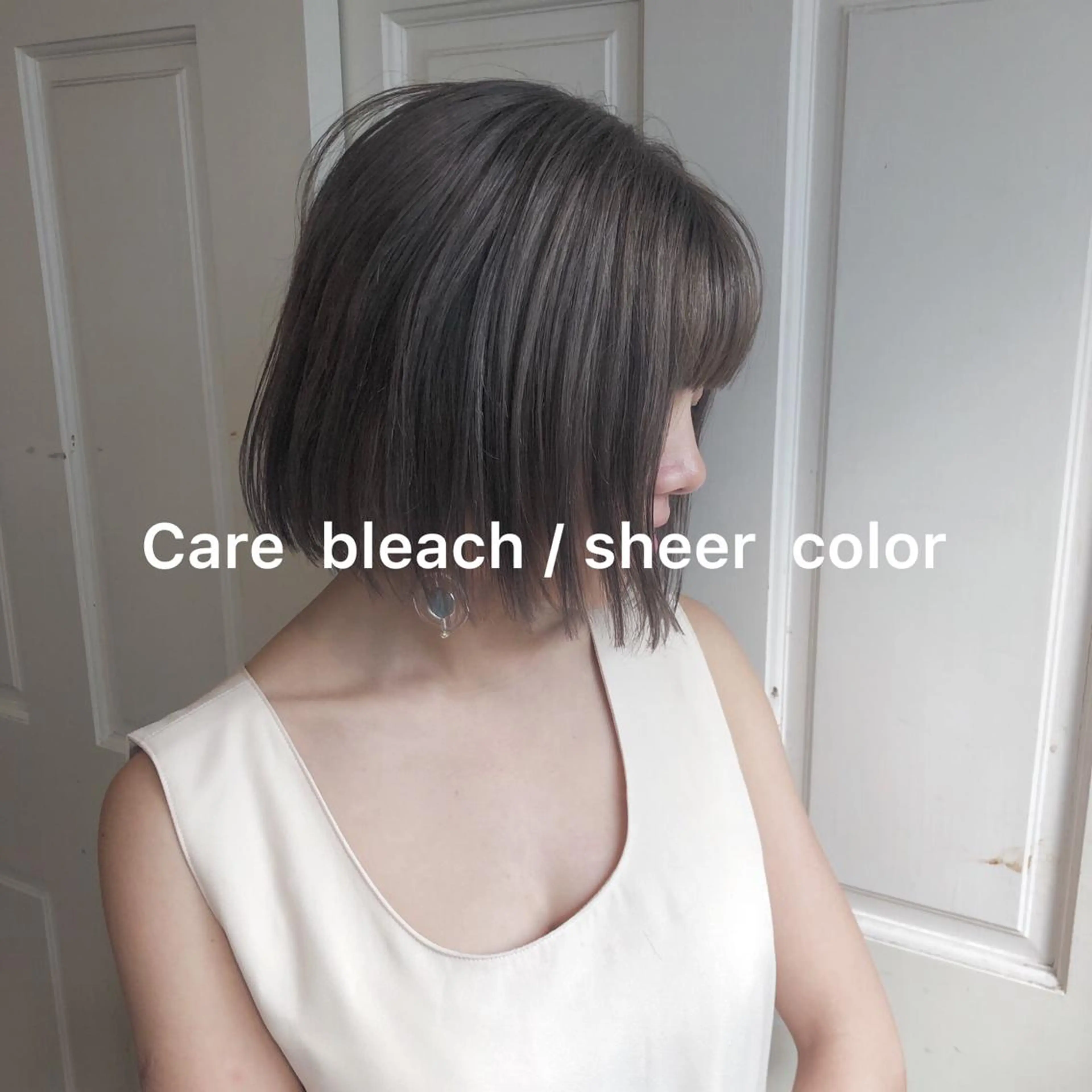 ミディアム ヘアカラー 🌸ハイトーン 新田 廉 🌸のヘアスタイル