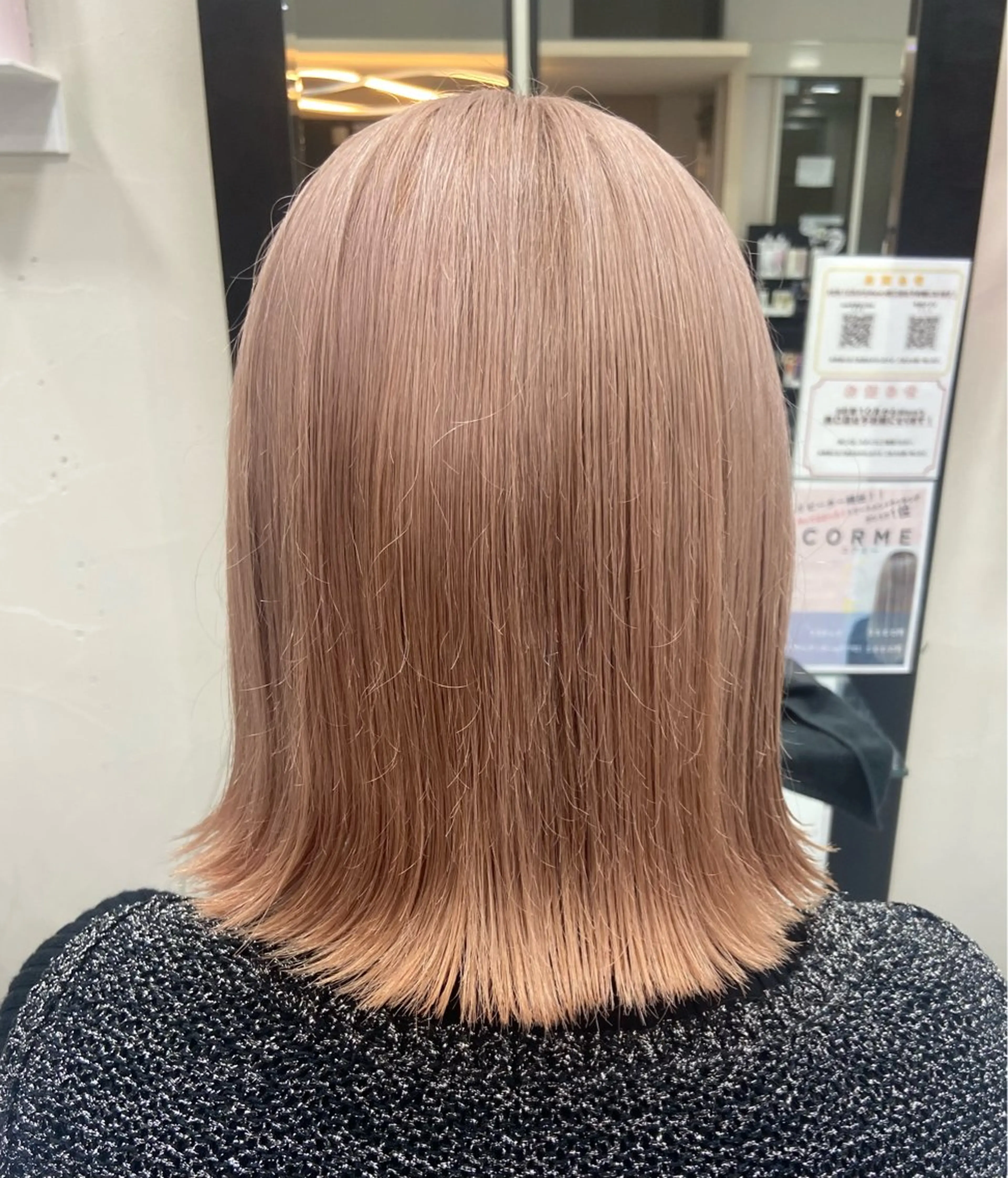 ミディアム ヘアカラー 🍊小川実里🍊 /カラーレイヤーのヘアスタイル