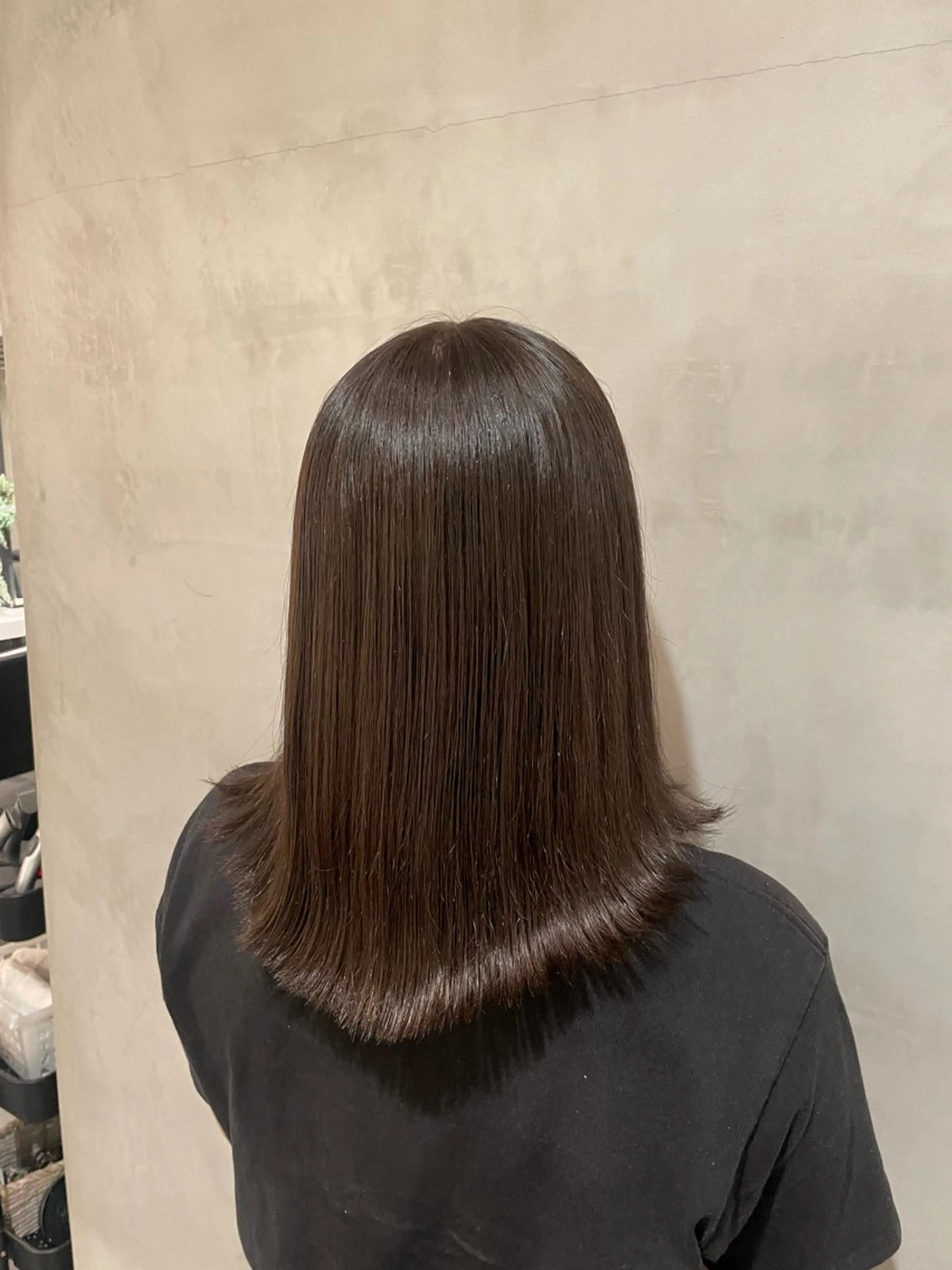 セミロング ブリーチ✧︎デザイン ゆうのヘアスタイル