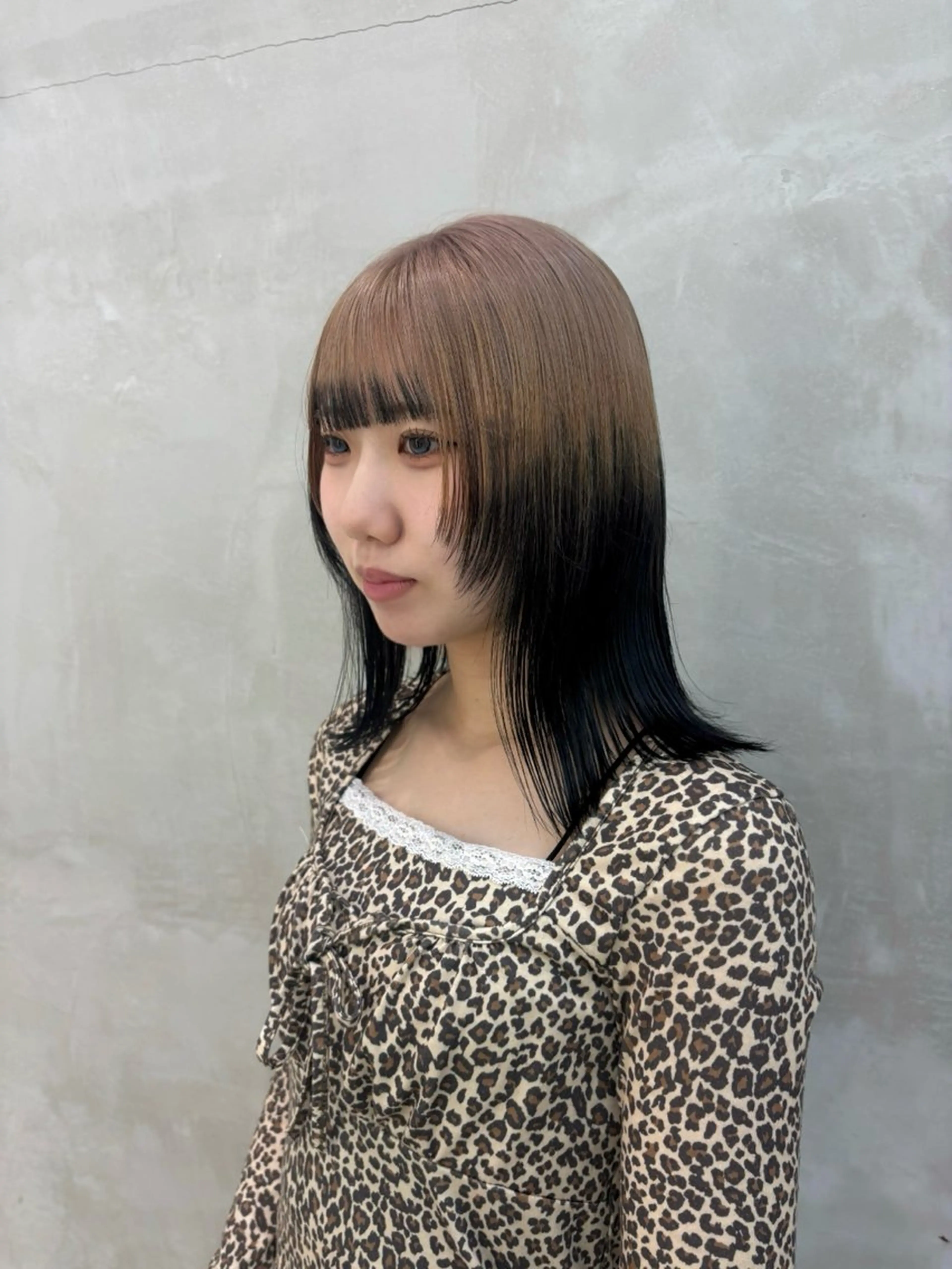 ミディアム ヘアカラー ALLY所属・🫧透明感カラー🫧 AYANAのヘアスタイル