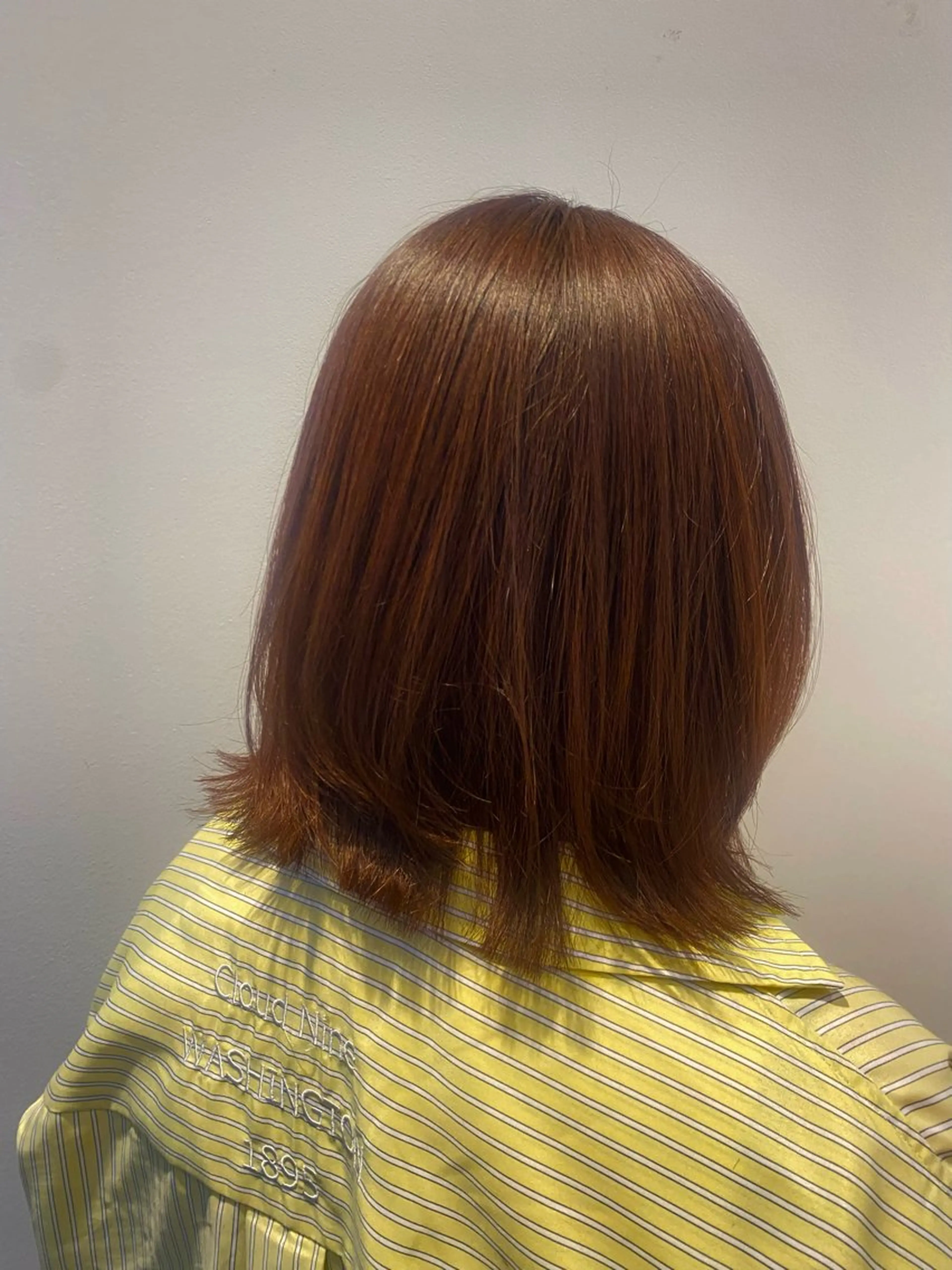 ミディアム 中江 唱のヘアスタイル