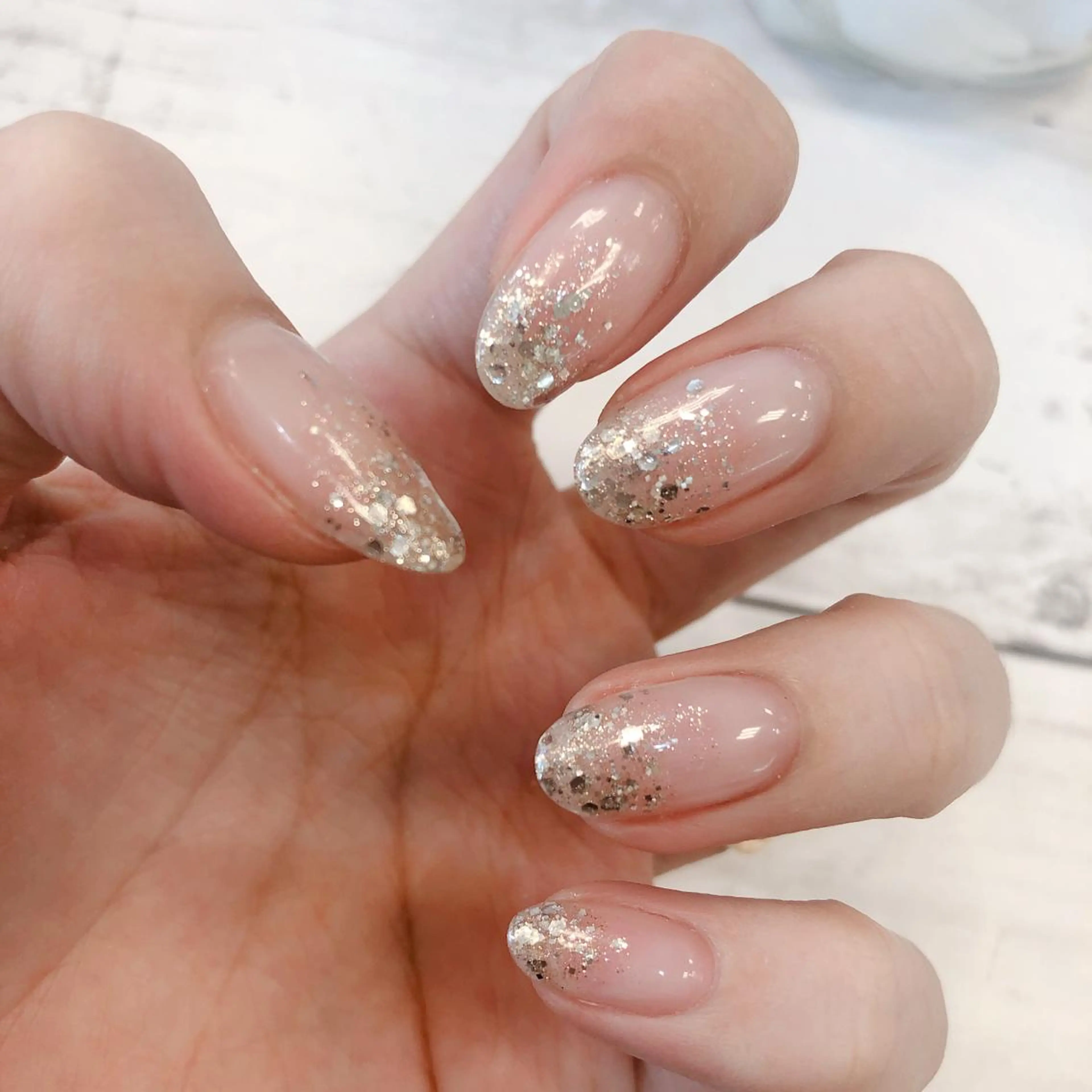 ✔️ラメグラデーション¥1450の写真