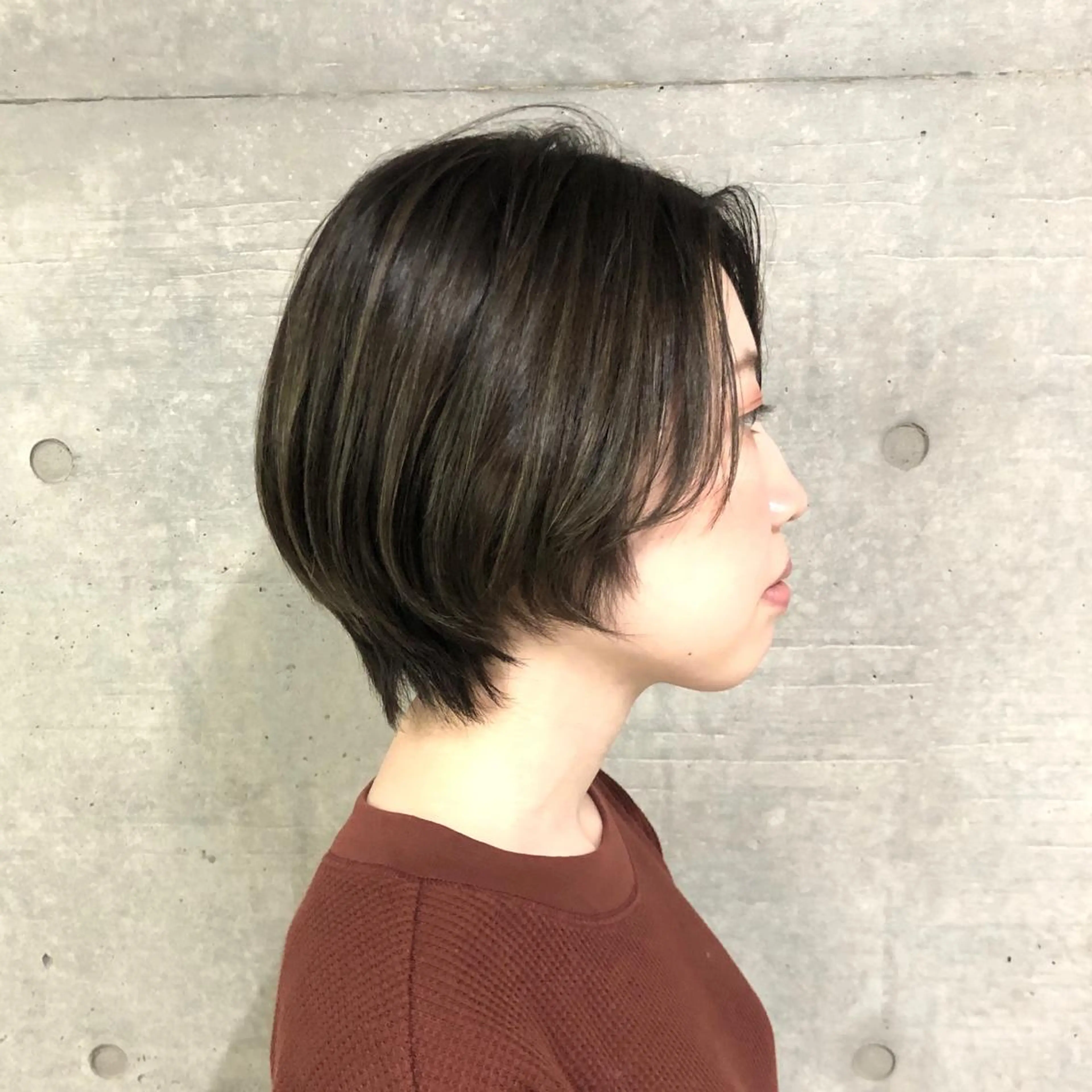ショート カラー ショートボブ ハイライトカラー ボブ ハイライト ショートヘア GrandStory SHIBUYA所属・卒業式お呼ばれ🕊️ ヘアセット✴︎ミキのヘアスタイル