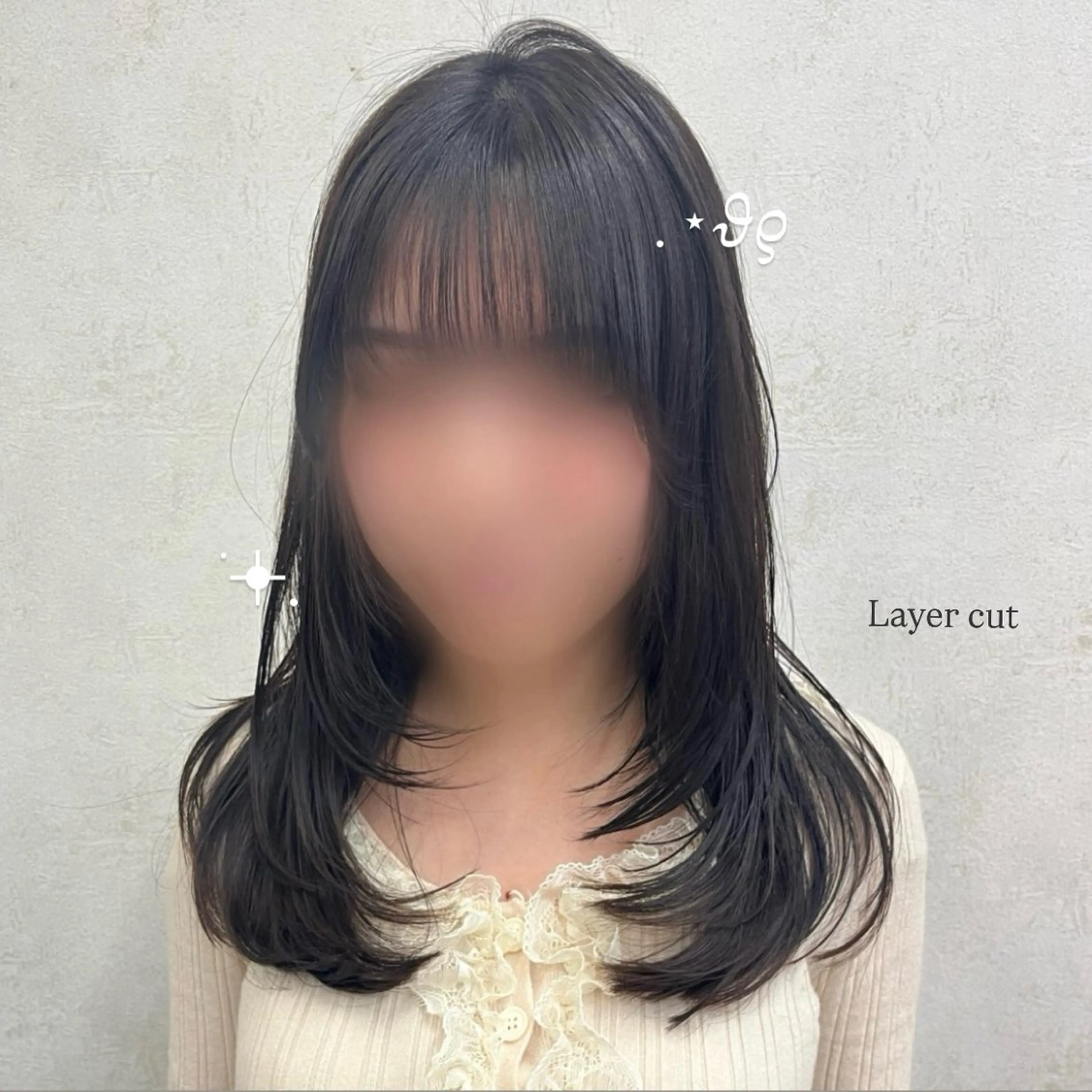ミディアム カット ヘアカラー トリートメント レイヤー⌇アレンジ ⌇misato🩶のヘアスタイル