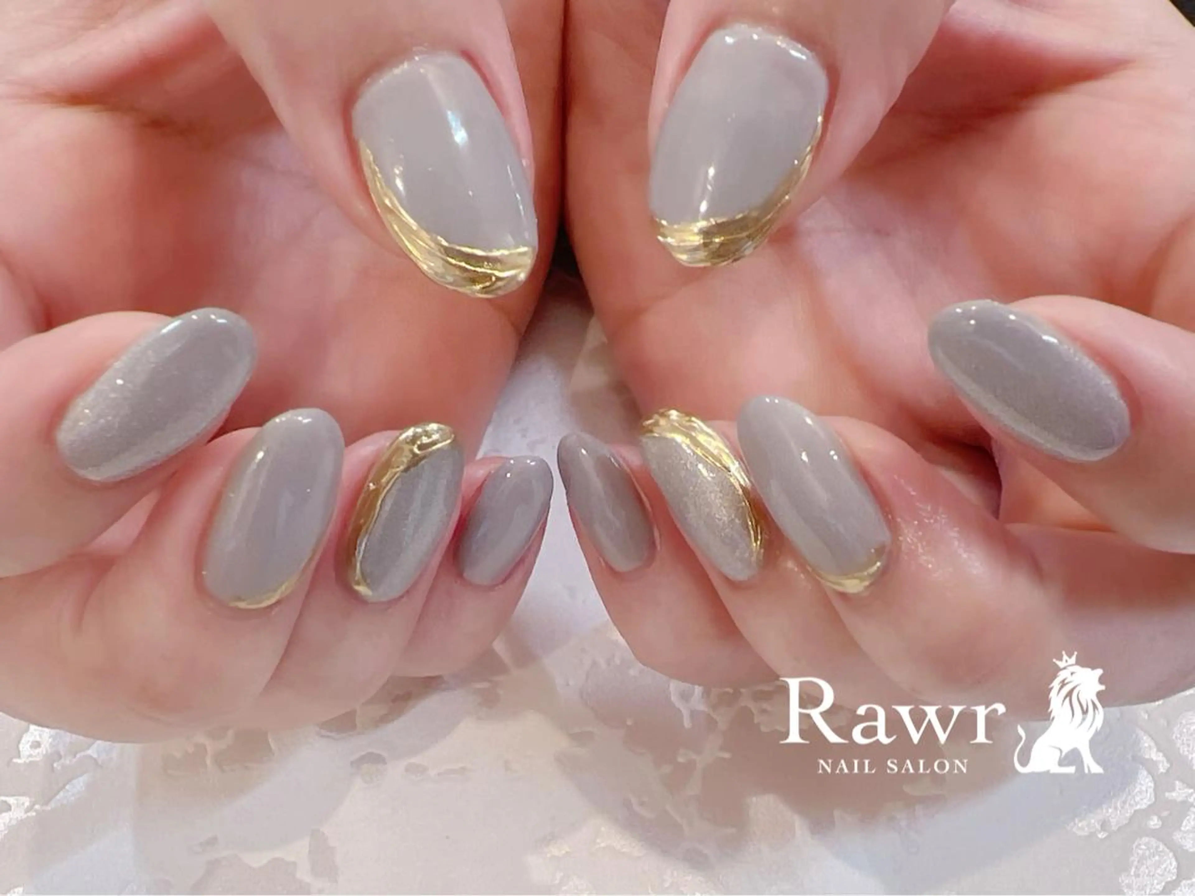 ネイル ハンドネイル Rawr / saoriのネイルデザイン