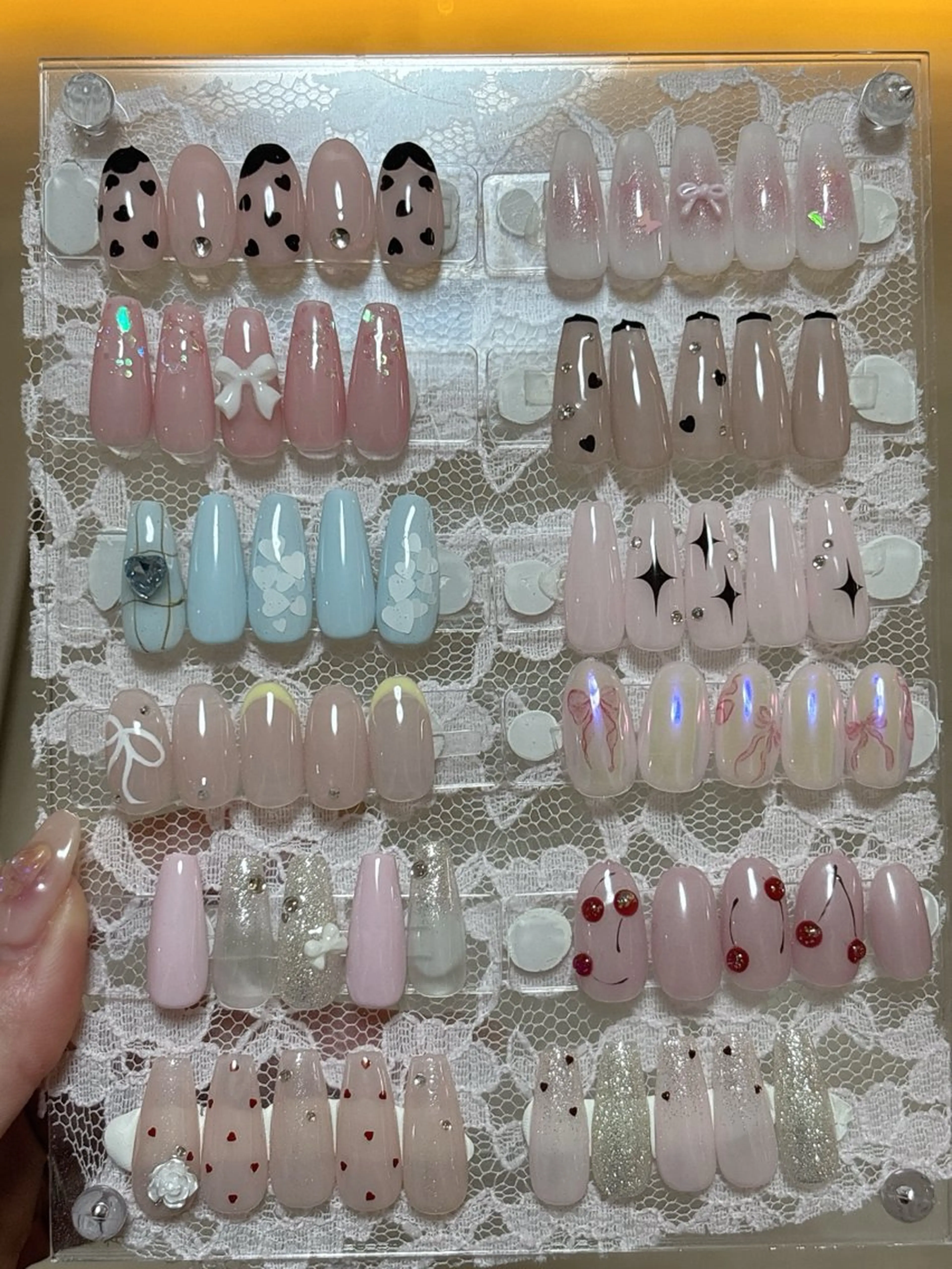 ネイル wacca♡nail スタッフのネイルデザイン
