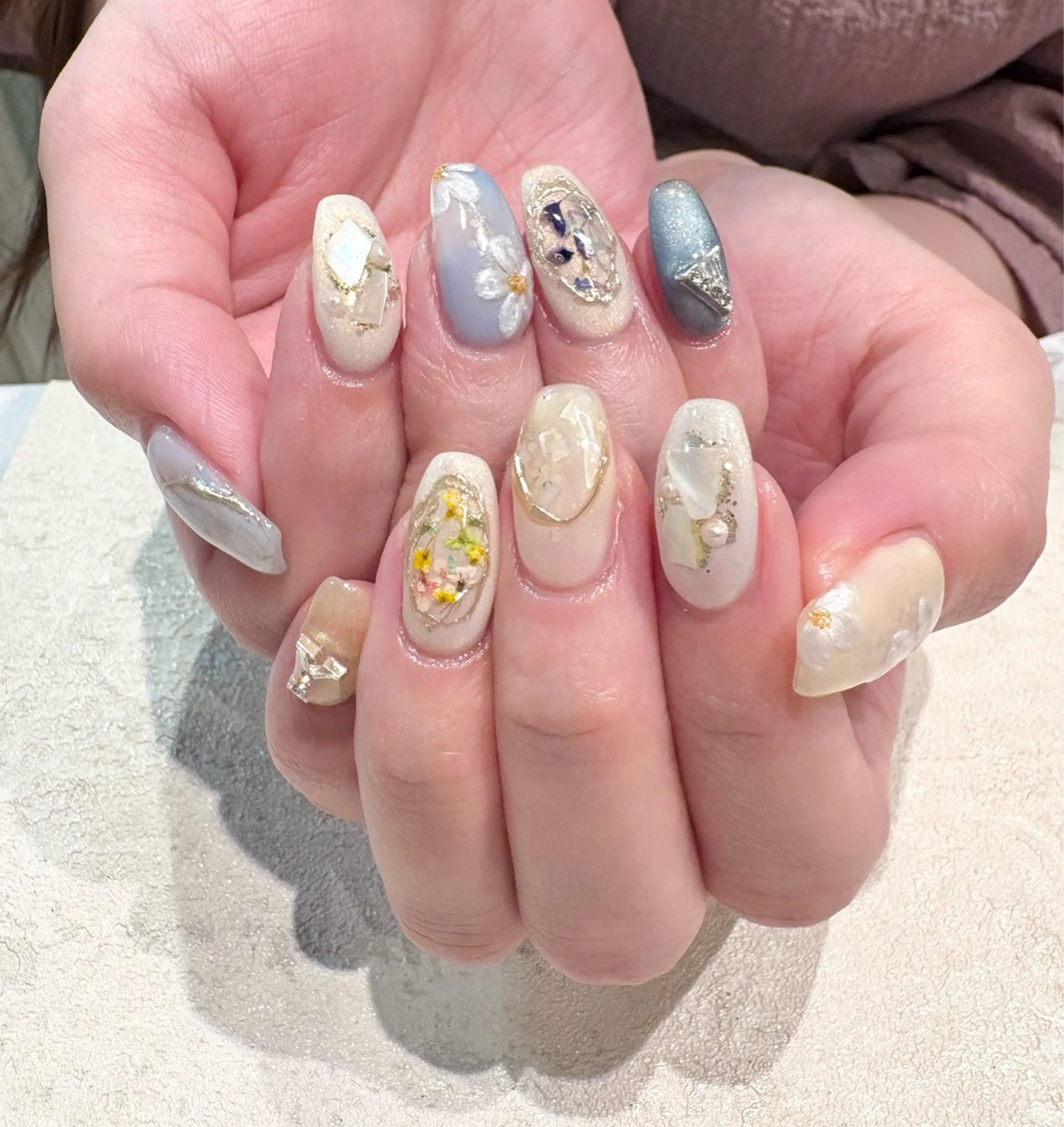 ネイル ハンドネイル ecrin 💎 mayuのネイルデザイン