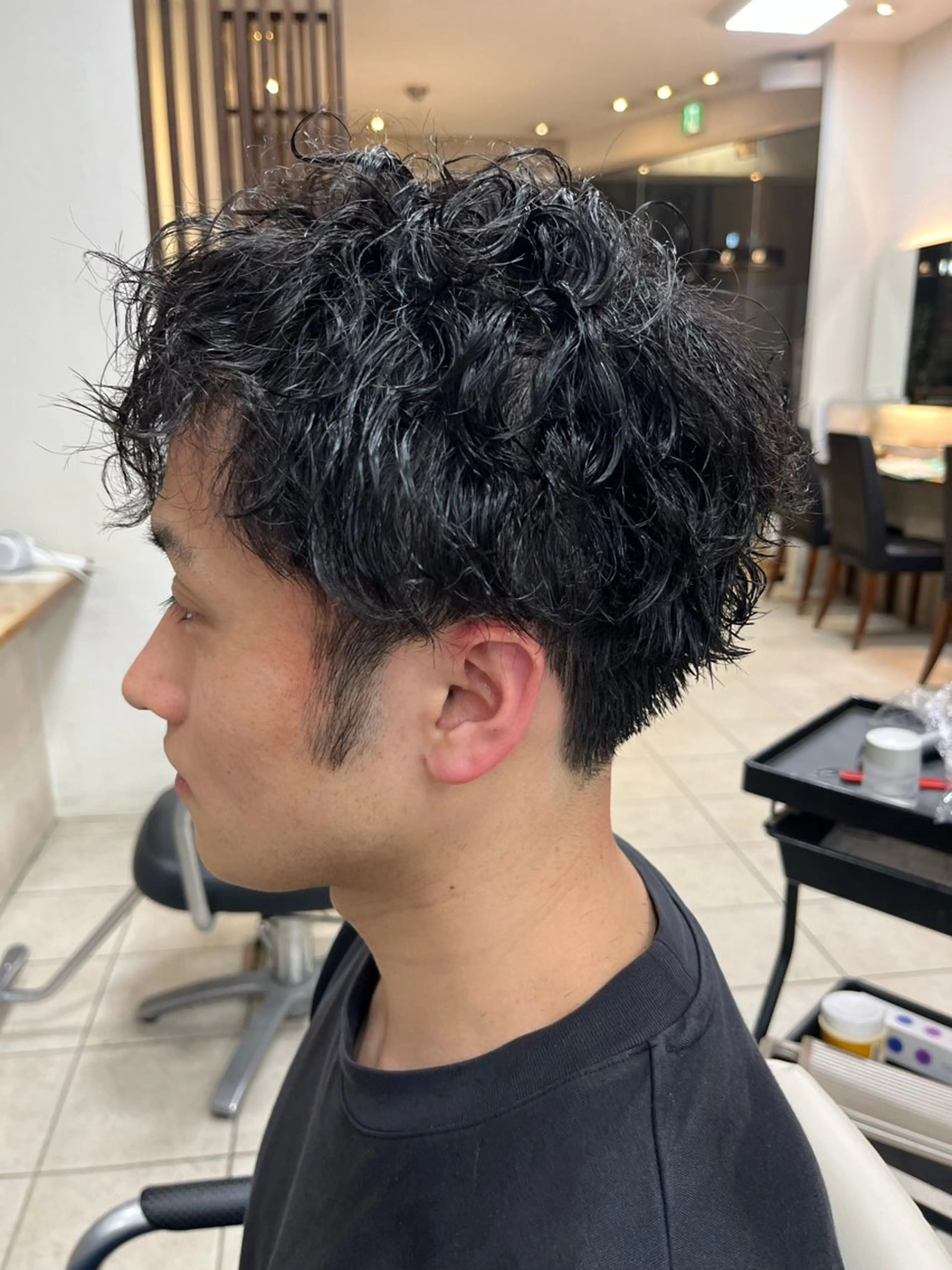 ショート パーマ たなか なおのヘアスタイル