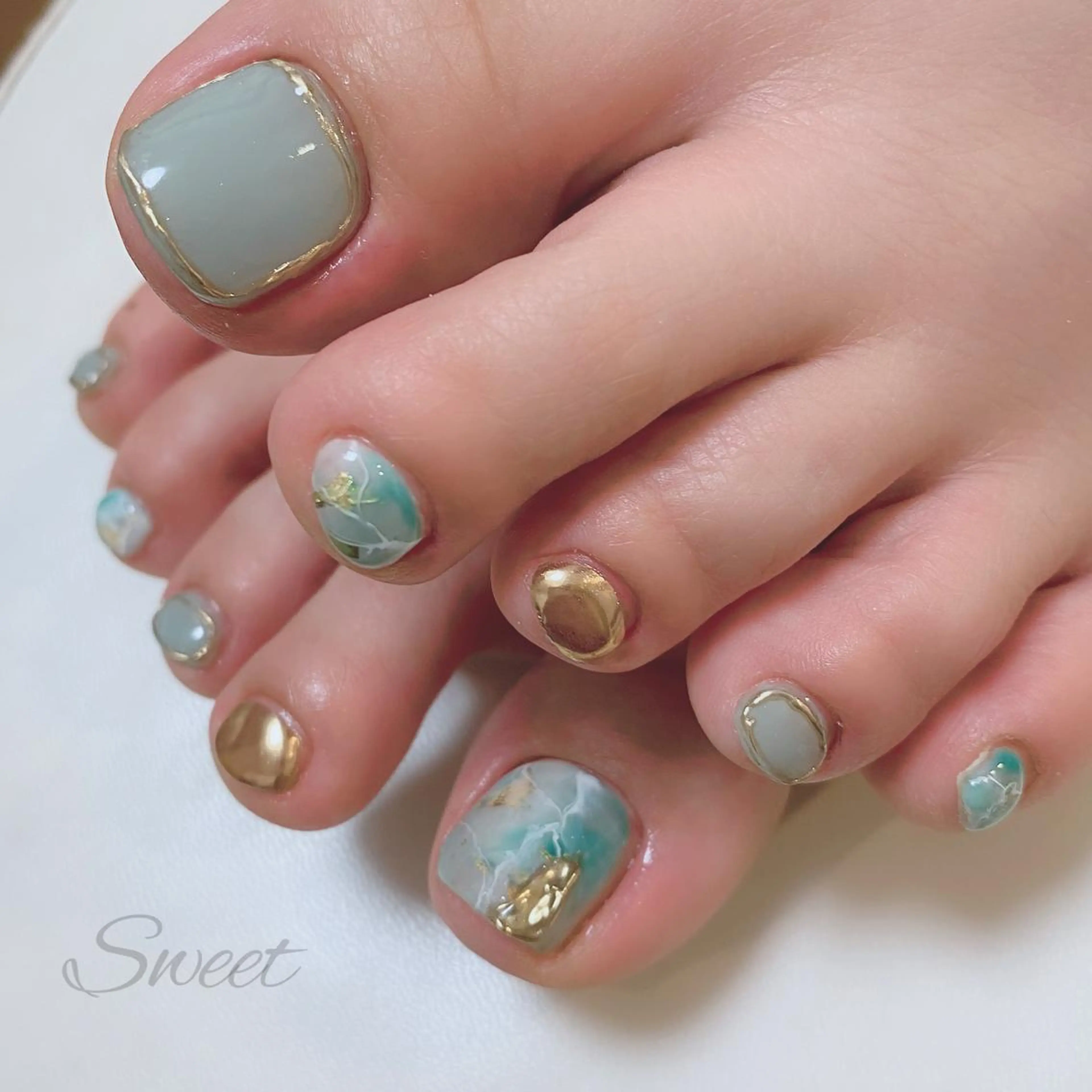 ネイル sweet 仲野陽子のネイルデザイン