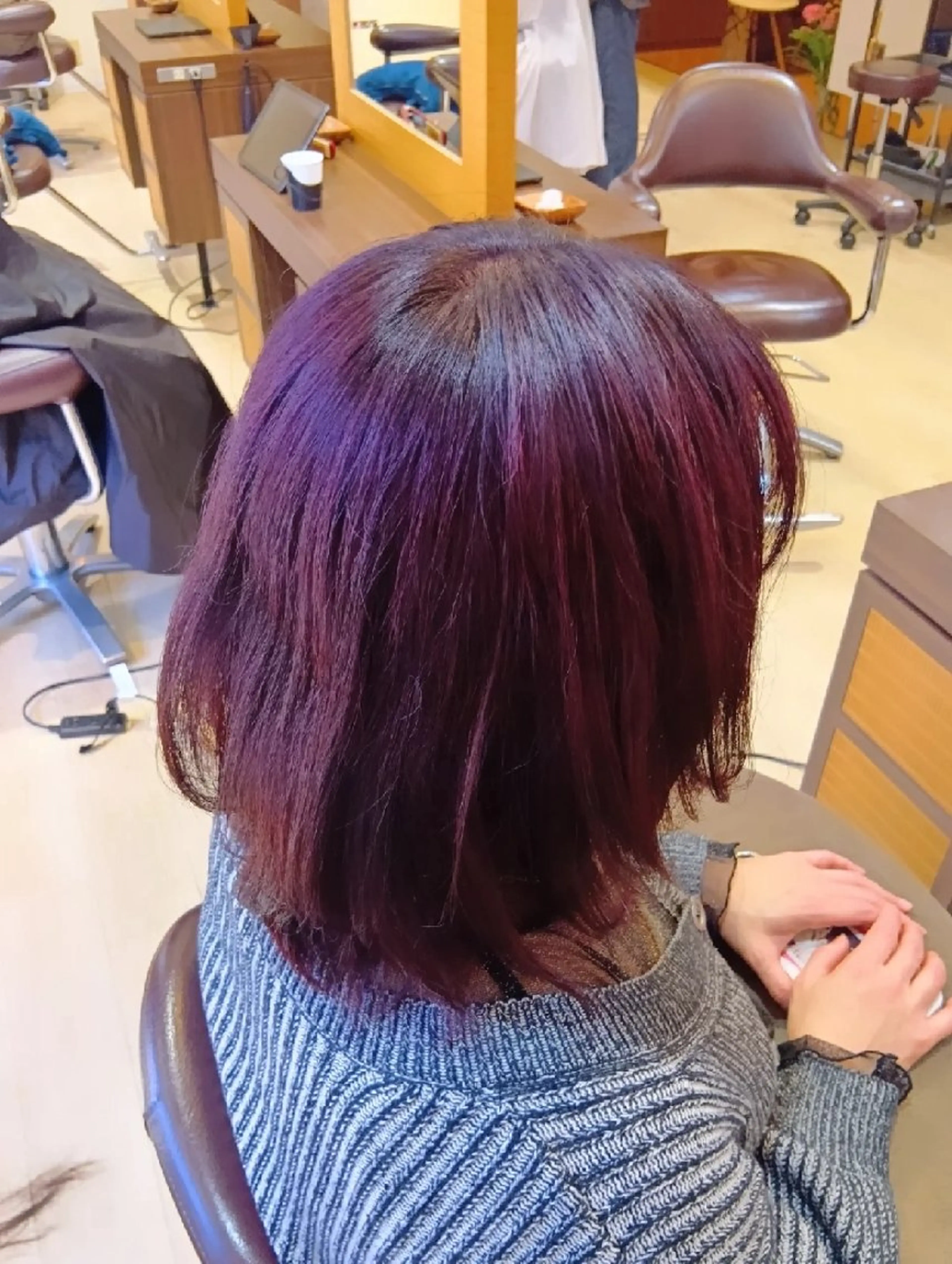 カラー ミディアム ピンクカラー カット ヘアカラー トリートメント 小林暢🌟Orque 髪質改善サロン🌙のヘアスタイル