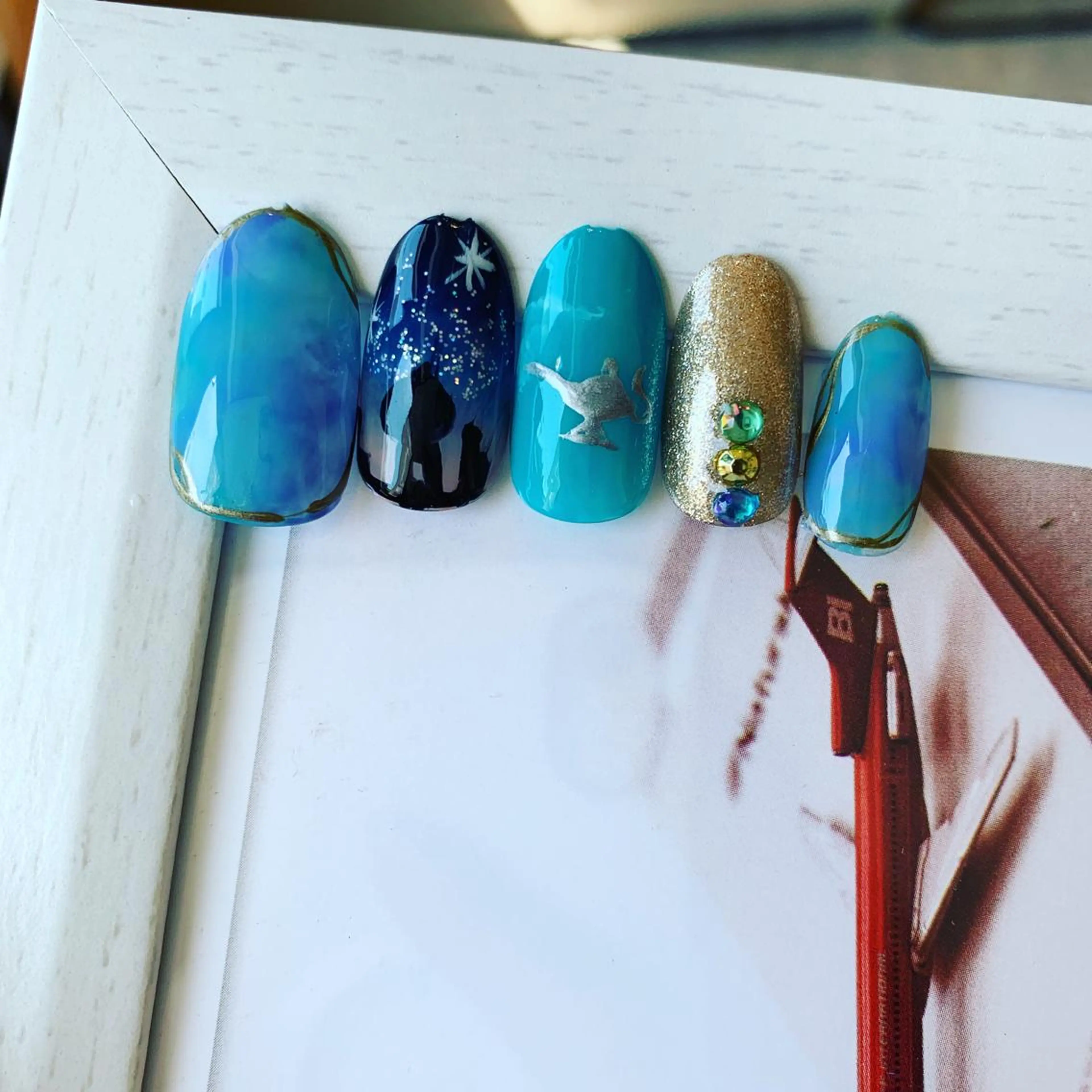 ネイル 芦原 嘉子のネイルデザイン