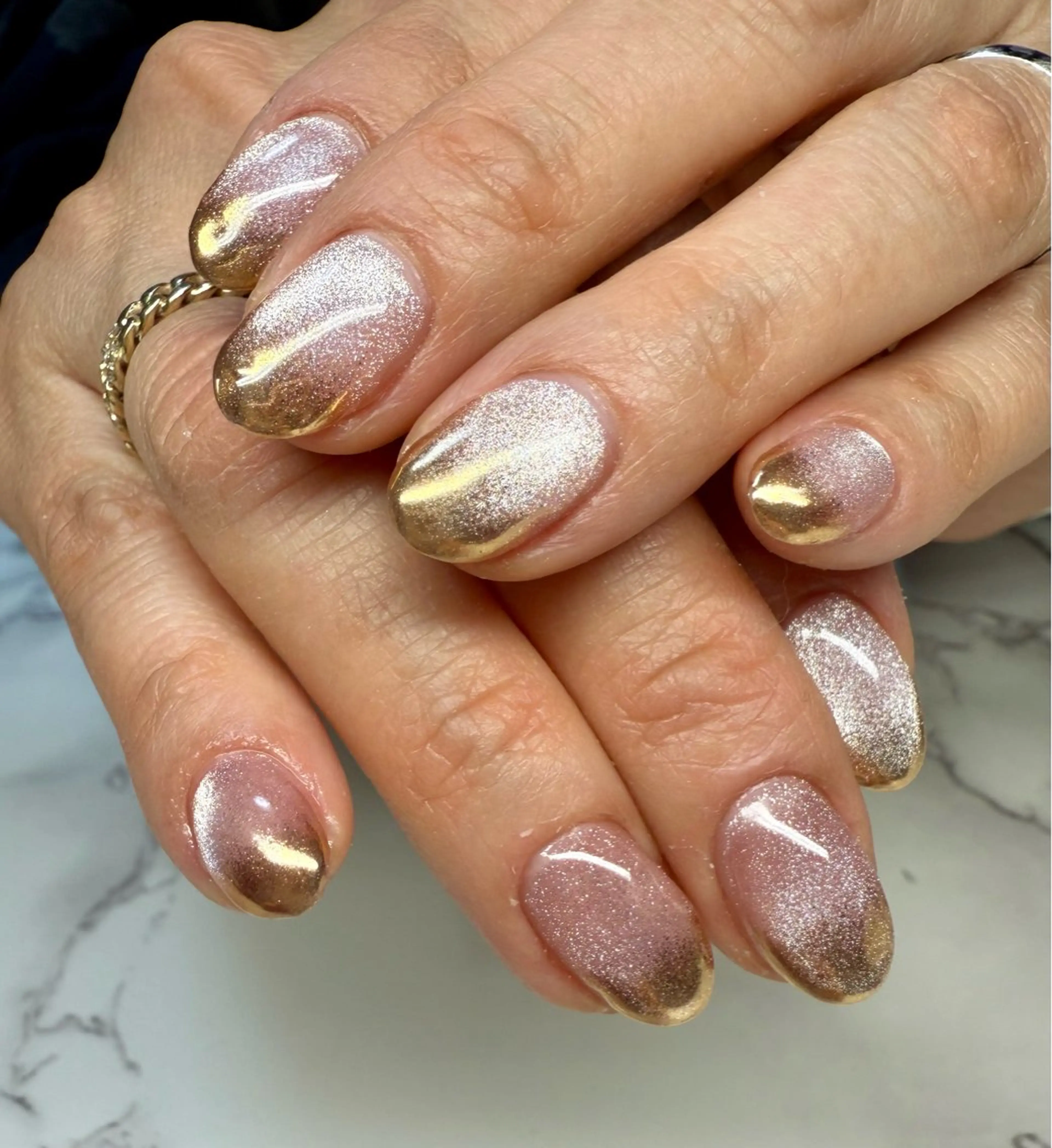 ネイル アートネイル チークネイル フレンチネイル キラキラネイル マグネットネイル Mai’s nailのネイルデザイン