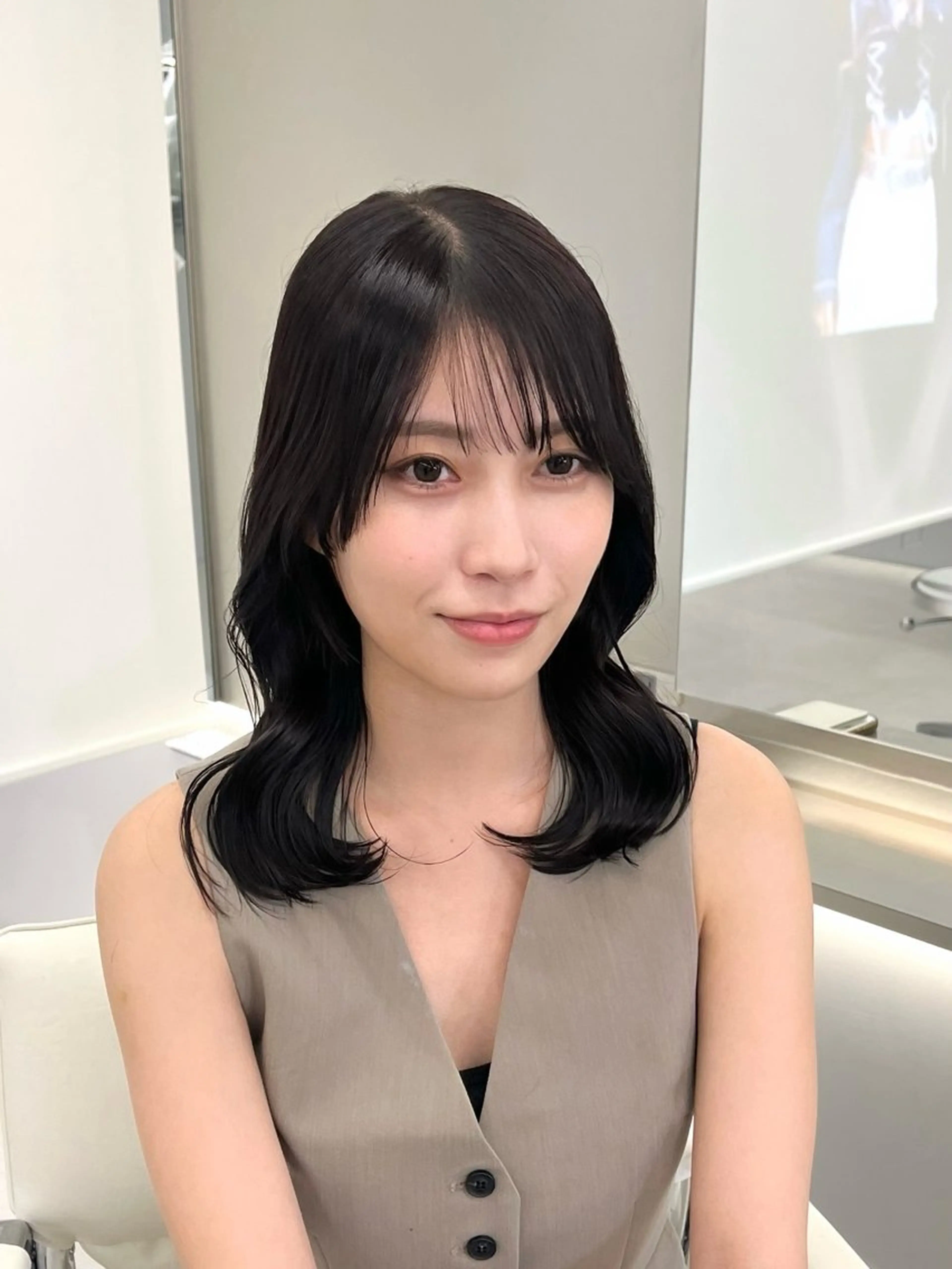 ミディアム ゆのん / スタイリストのヘアスタイル