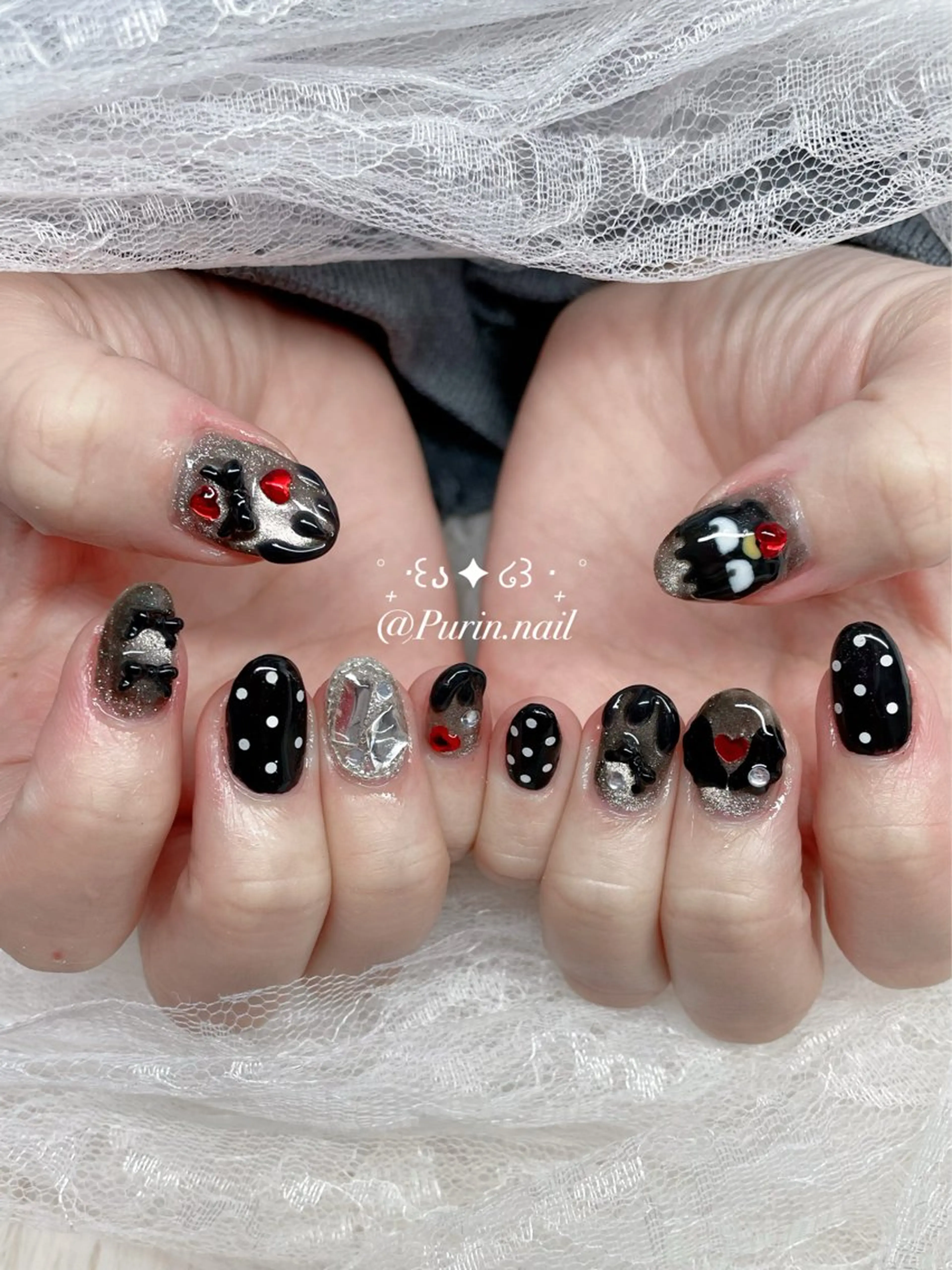 ネイル ハンドネイル Nails by Purin🍮のネイルデザイン