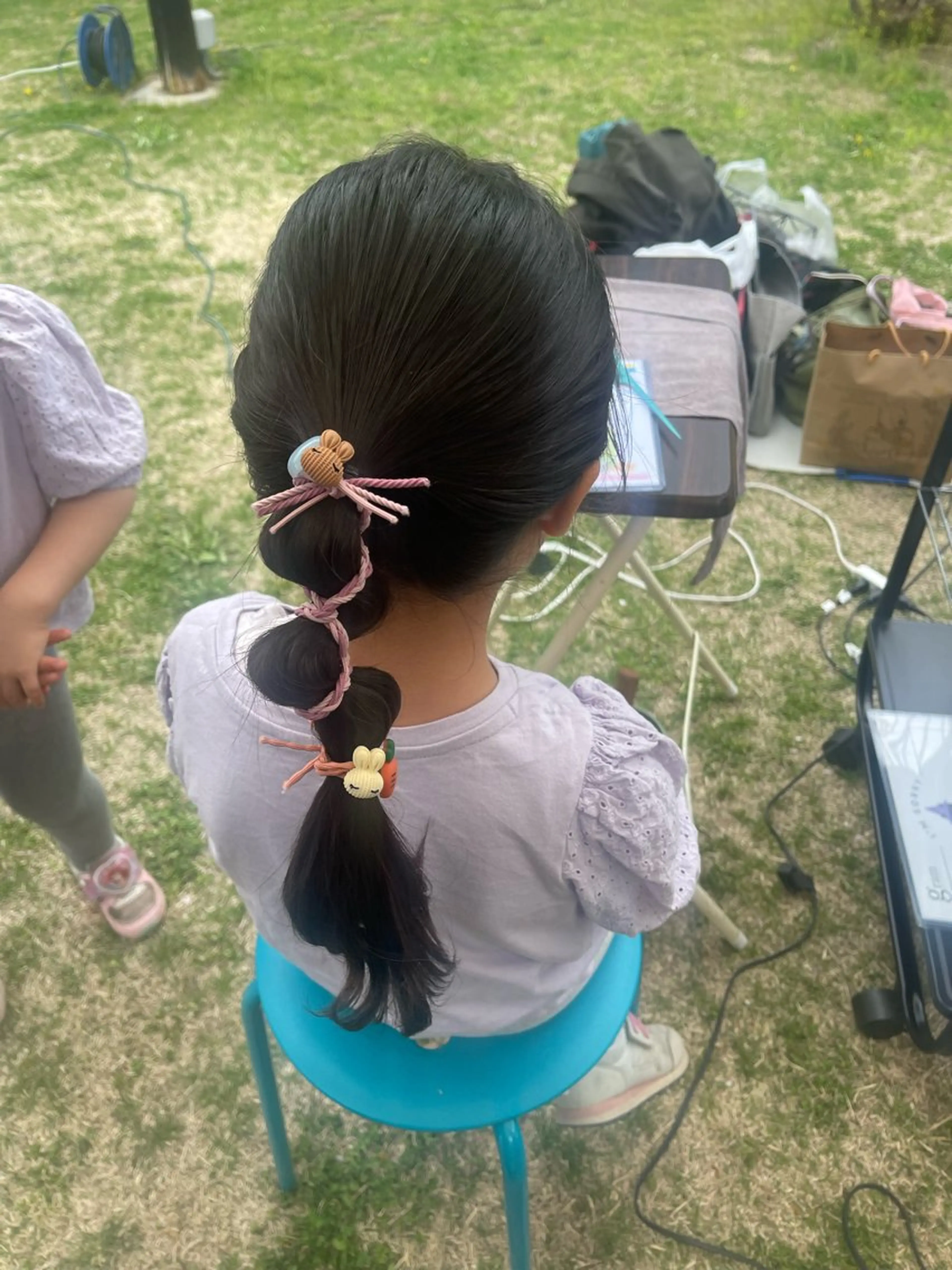 ヘアアレンジ キッズ 子どものヘアアレンジ 山口 美咲のヘアスタイル