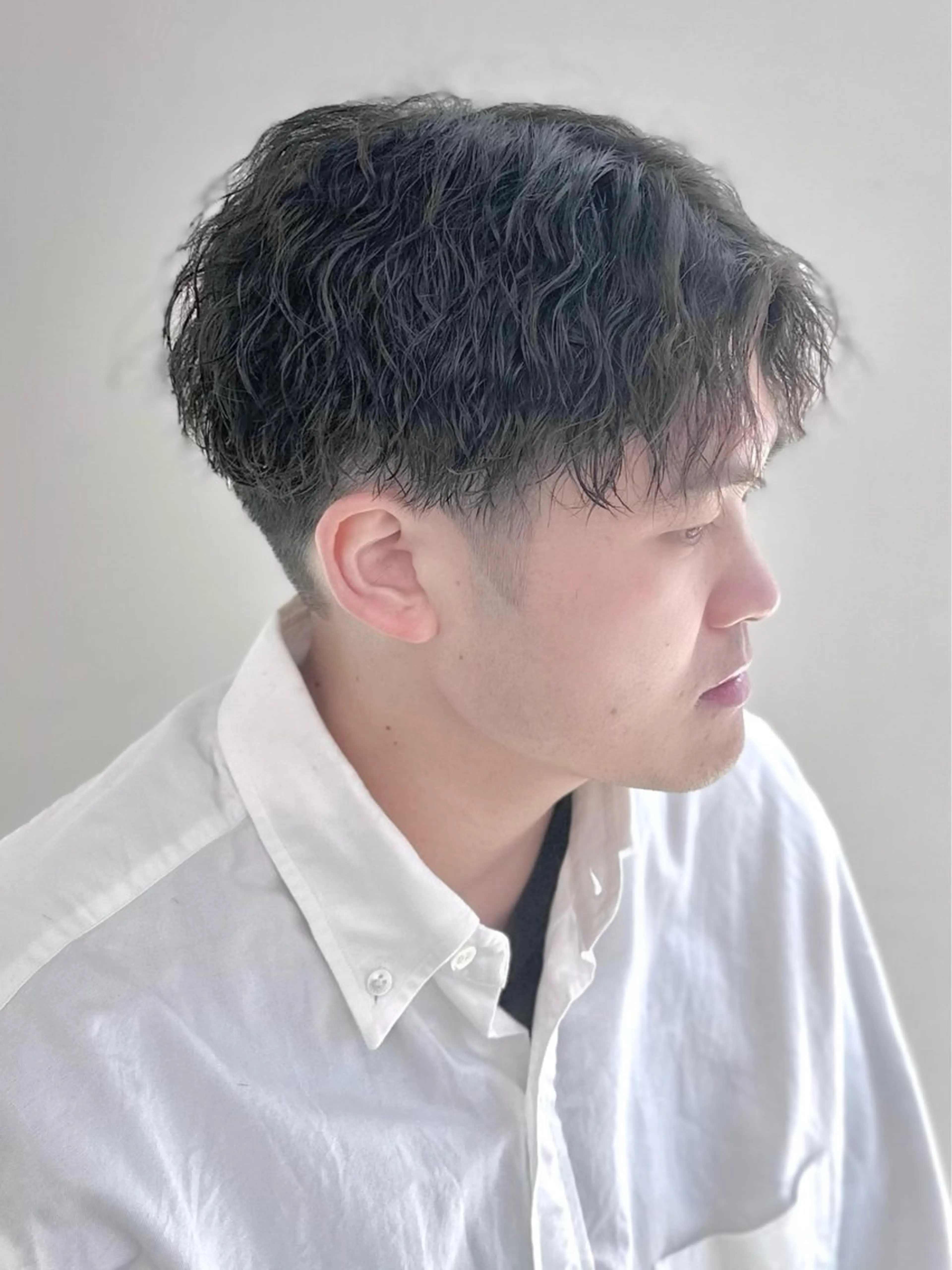 ショート パーマ カット パーマ 博多メンズサロン 田中のヘアスタイル