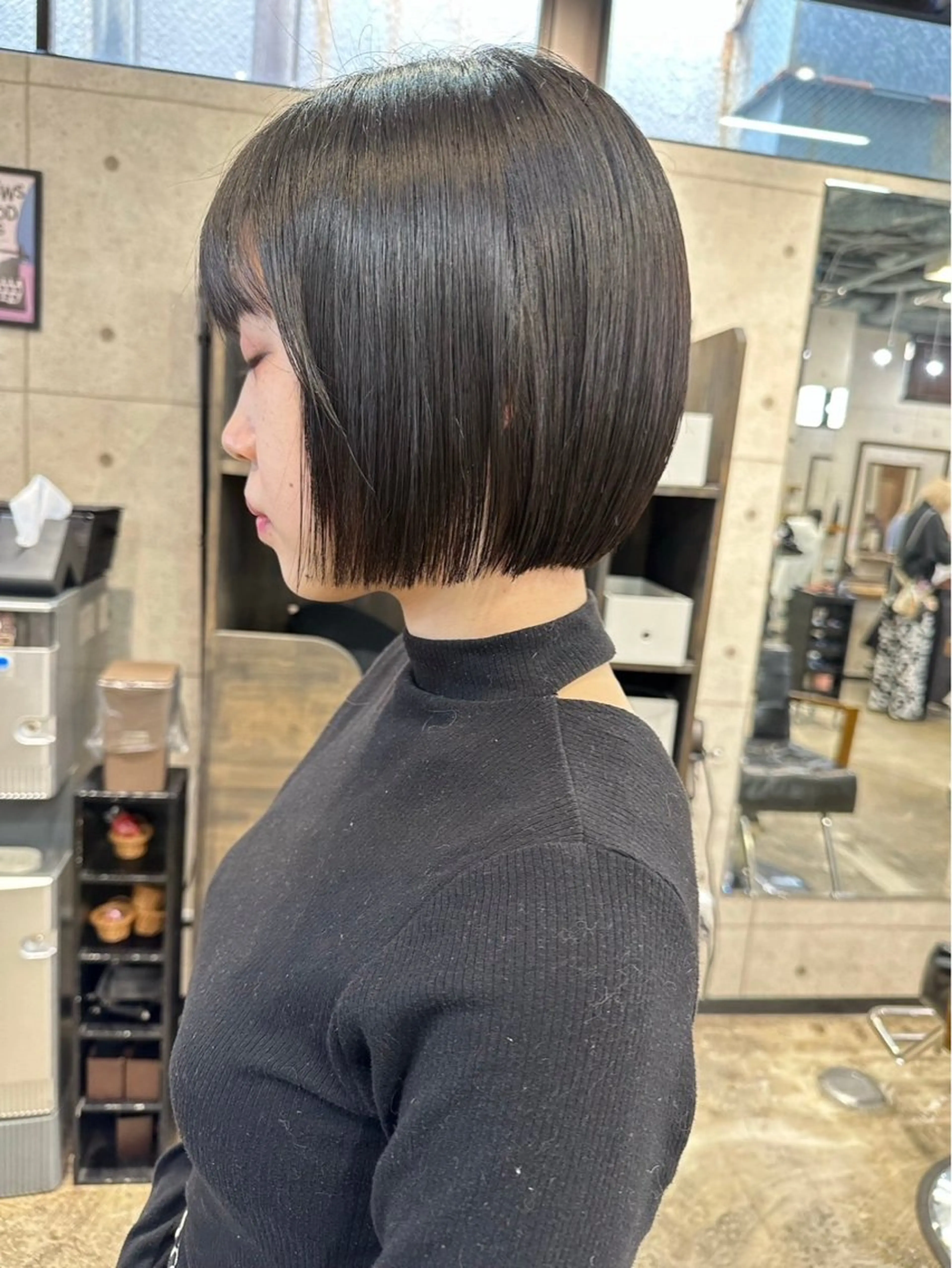 ショート カット ⋆✦ Leon cut¥1100のヘアスタイル