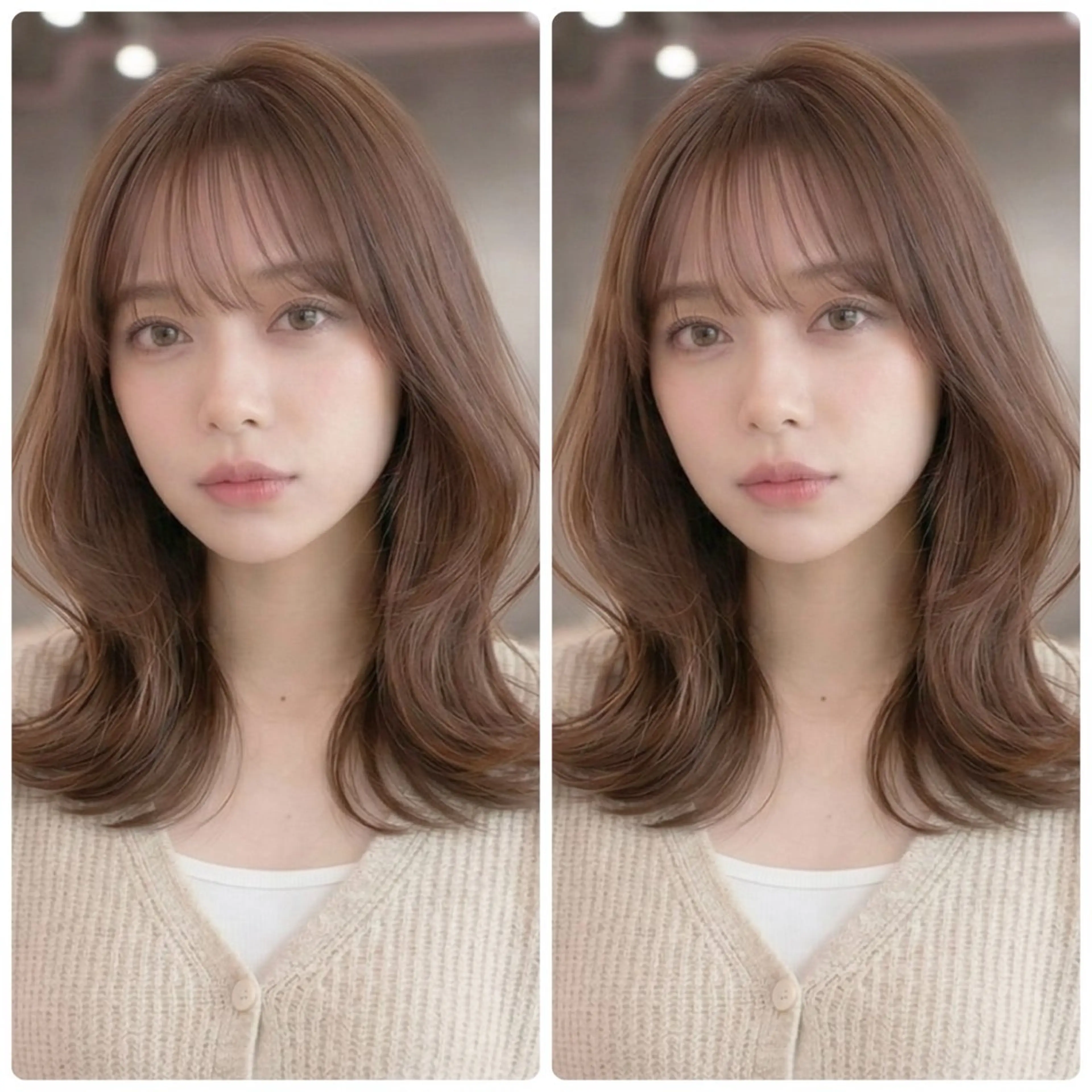 【赤みを消したい方✨🫧】似合わせカット➕透明感カラー➕1stepトリートメント🧴‎𓈒𓐍の写真