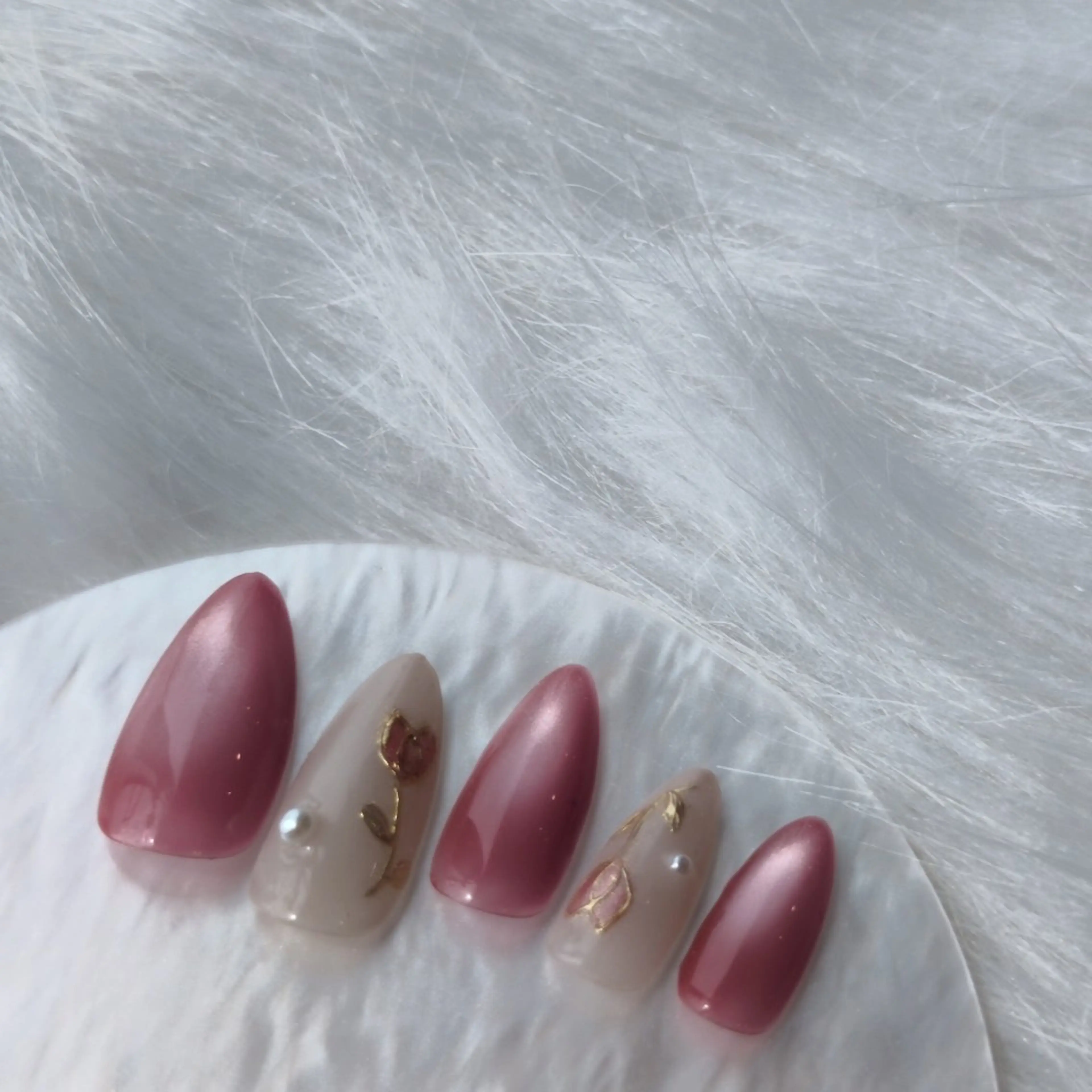 ネイル シンプルネイル ASAMI🐾 OAK nailのネイルデザイン