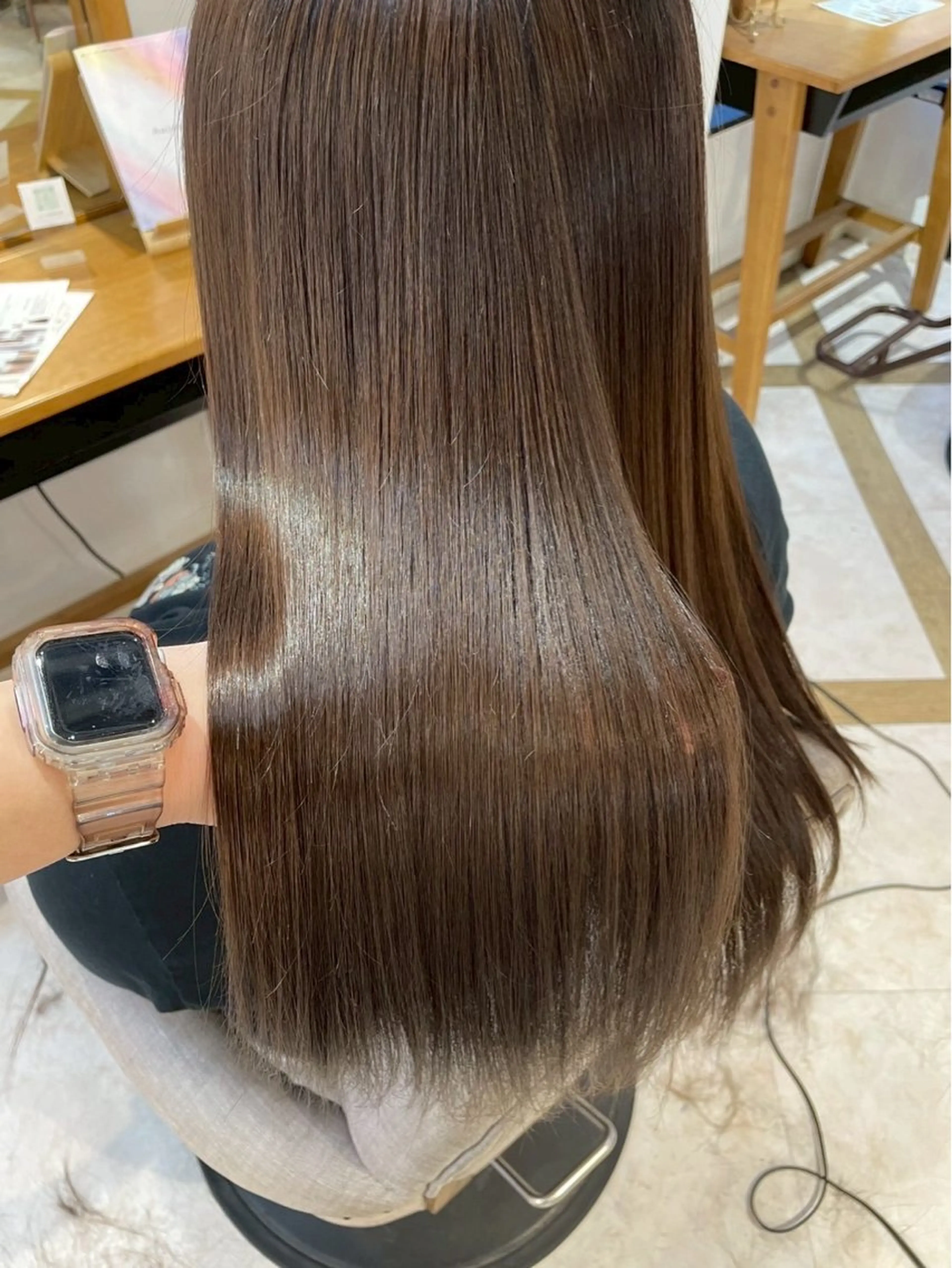 ロング 🖤みらい🖤カット ブリーチモデル募集のヘアスタイル