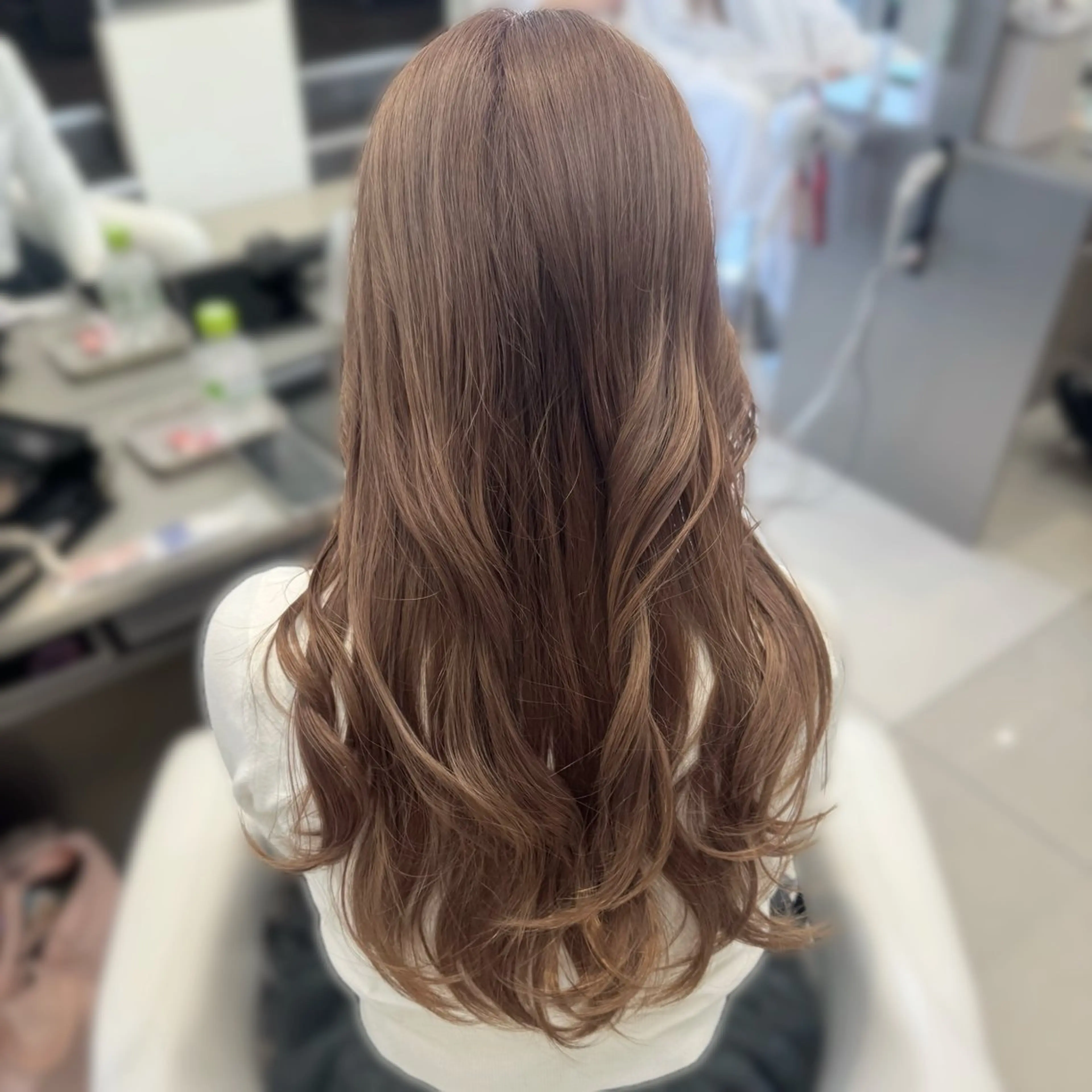 ロング カラー ヘアカラー Wカラー/暖色カラー 🌛🎀 田辺 樹里のヘアスタイル