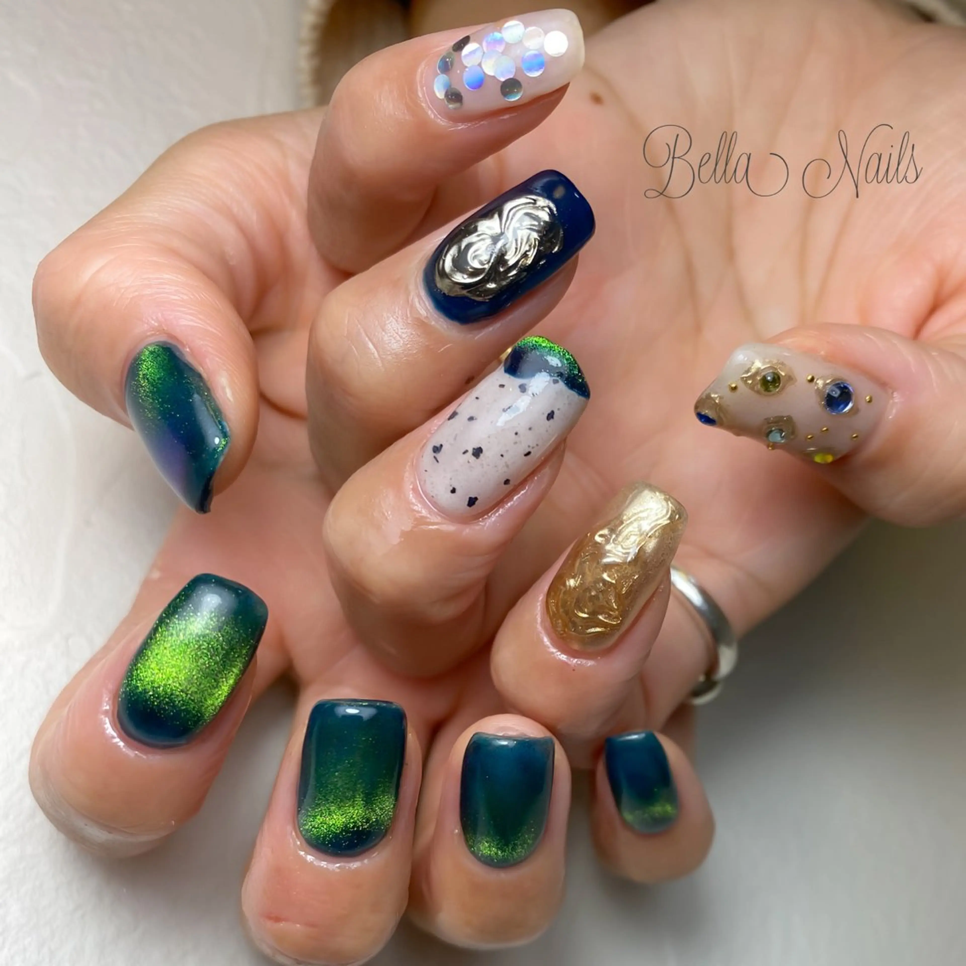 ネイル 持ち込み Bella Nailsのネイルデザイン
