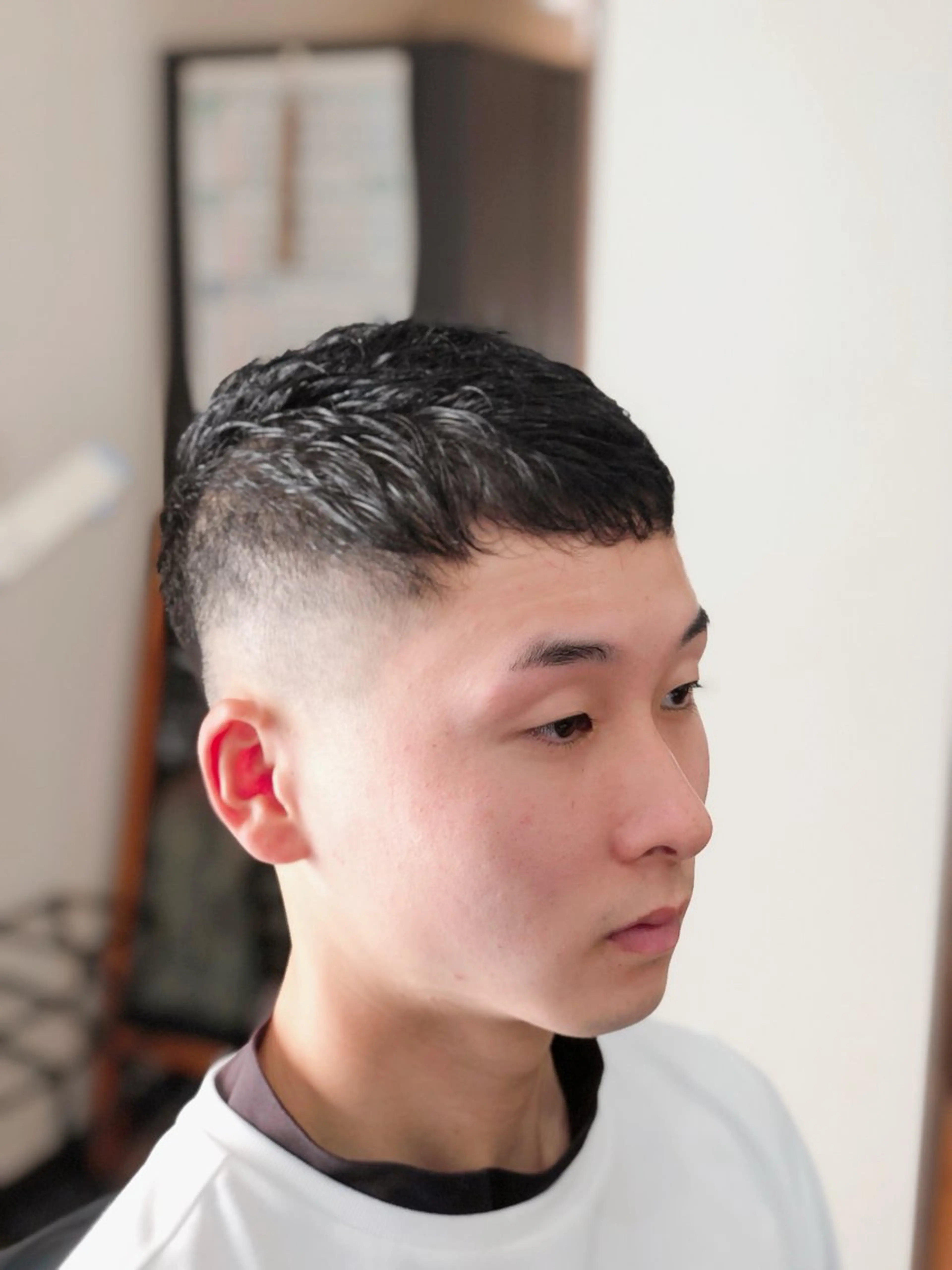ショート メンズ フェードカット メンズショート ショートヘア 早川 太貴のヘアスタイル