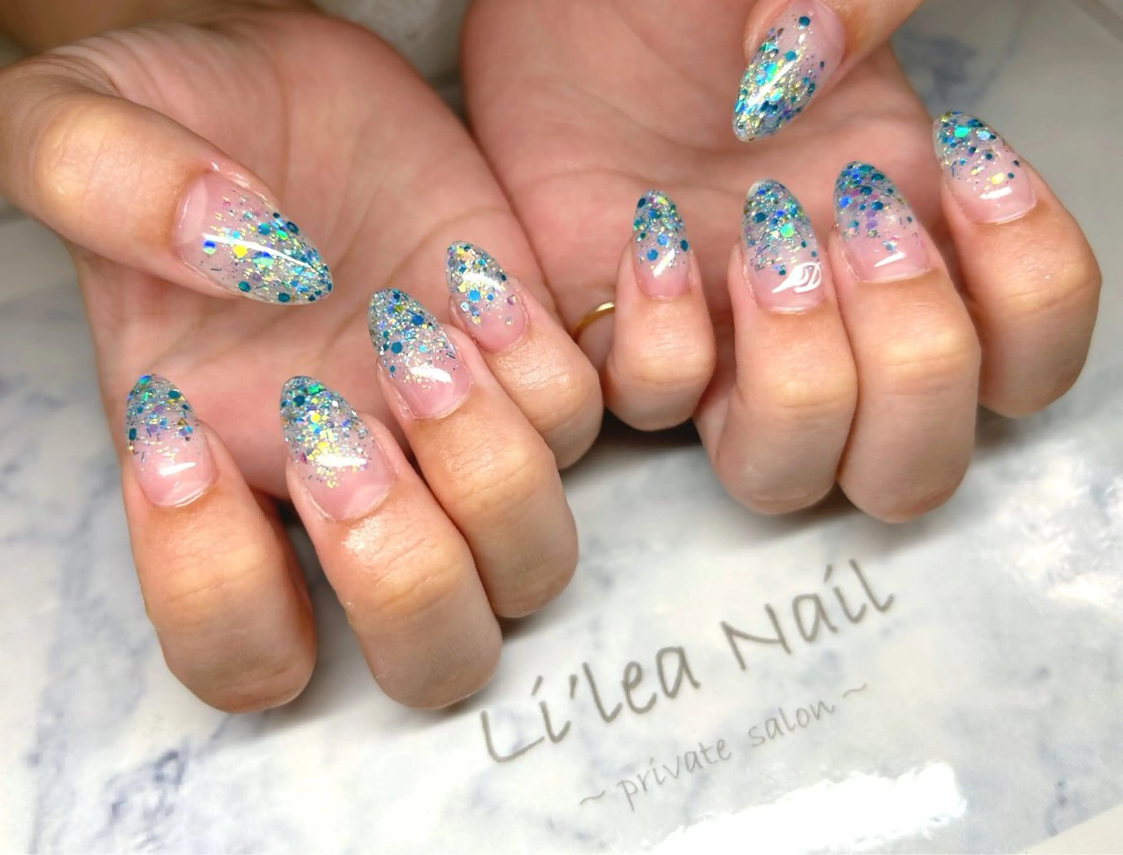 ネイル ハンドネイル Li'leaNail AINAのネイルデザイン