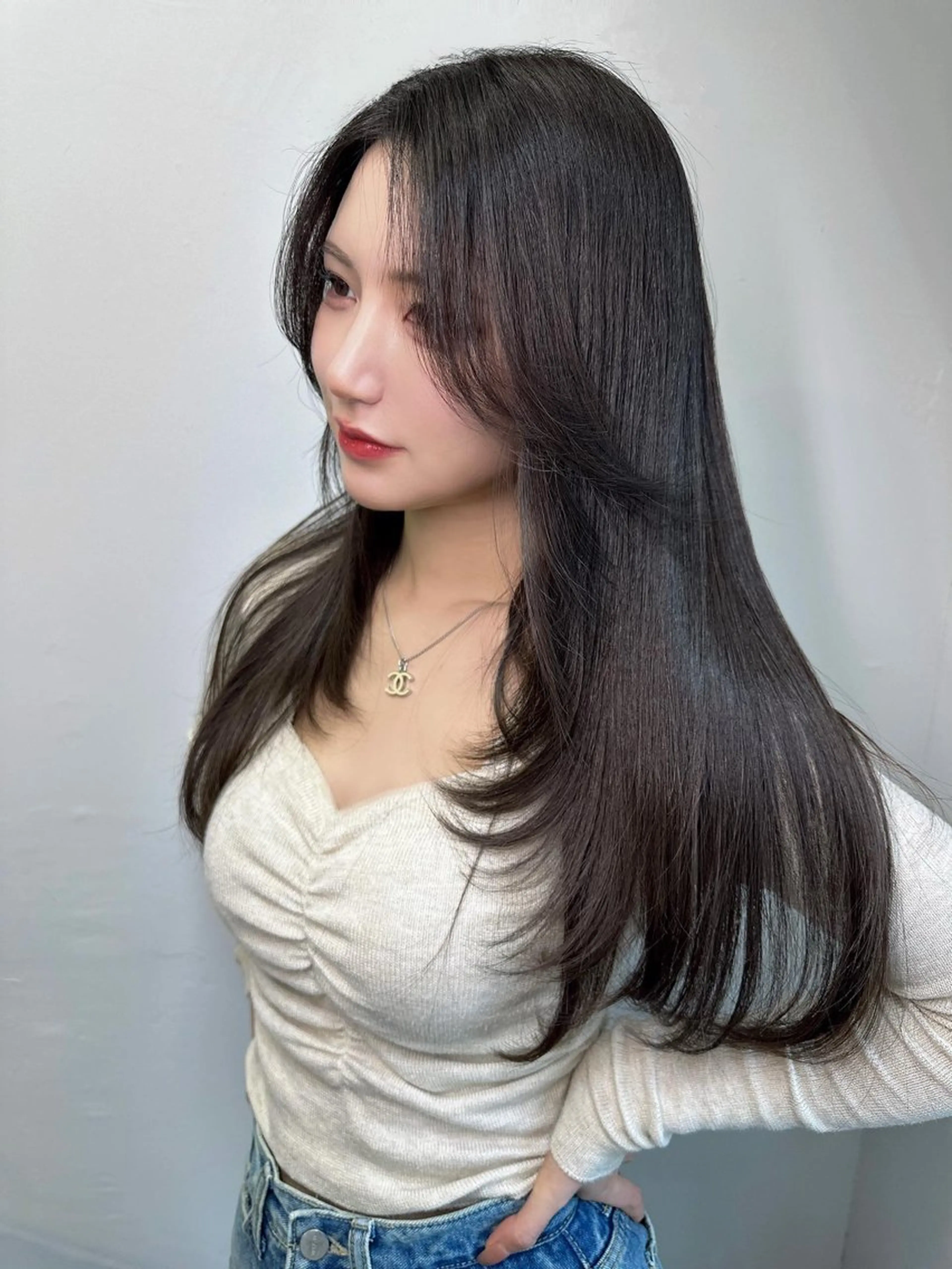 ロング カラー ワンホン/エクステ ケラチン/Kaitoのヘアスタイル