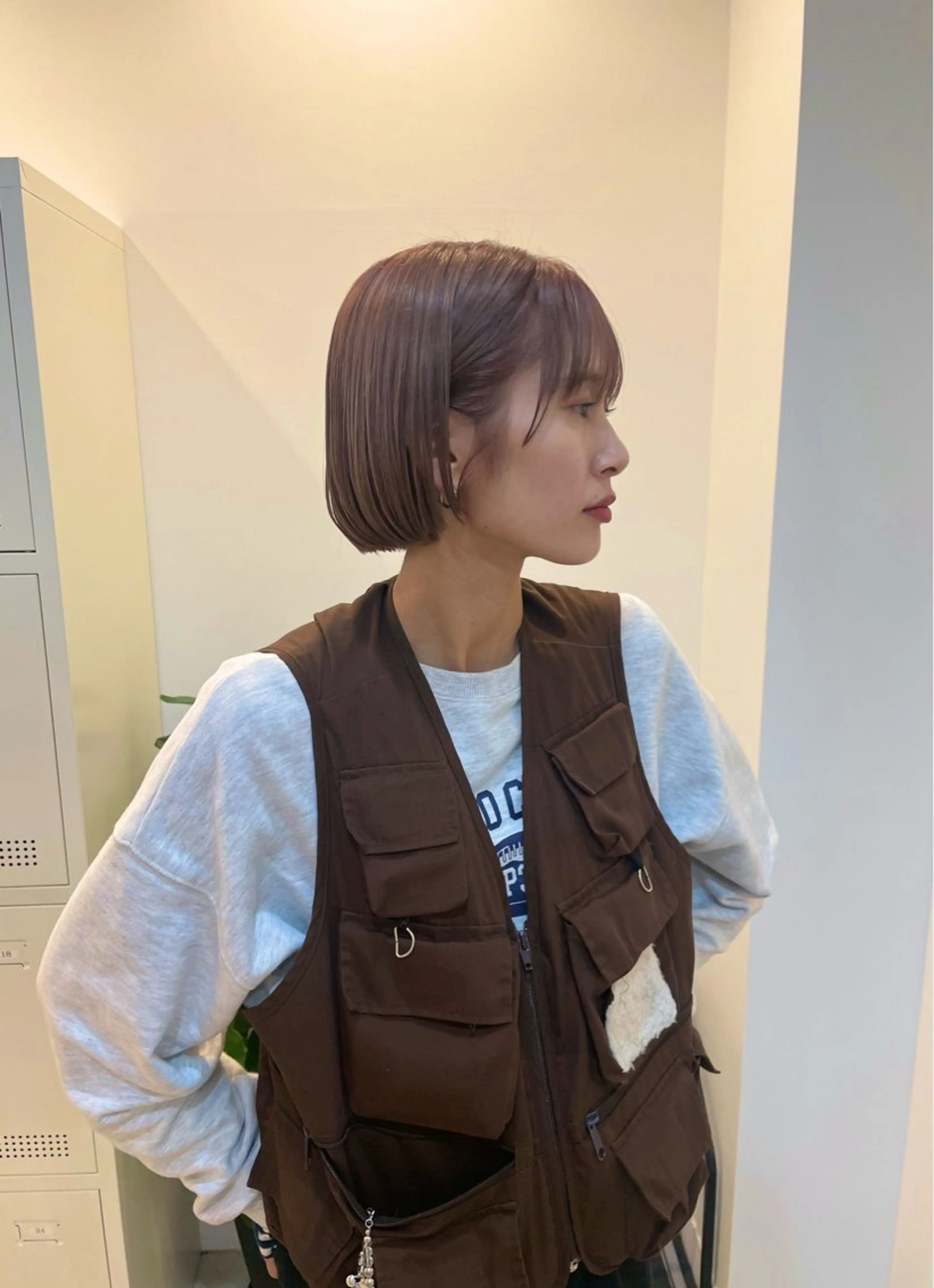 ミディアム 東京の技術を 京都で✂︎🕊️💖のヘアスタイル