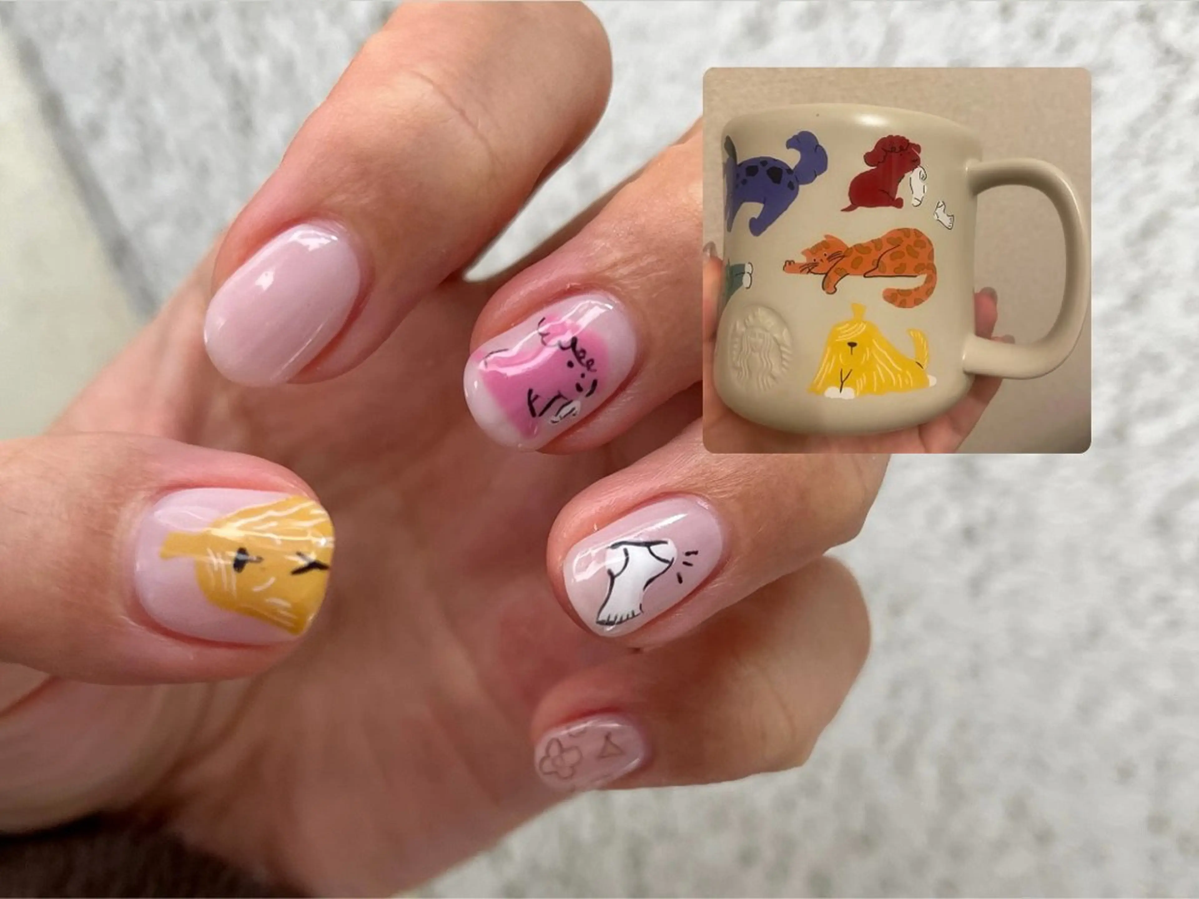 ネイル ハンドネイル アトリエ ○△□のネイルデザイン