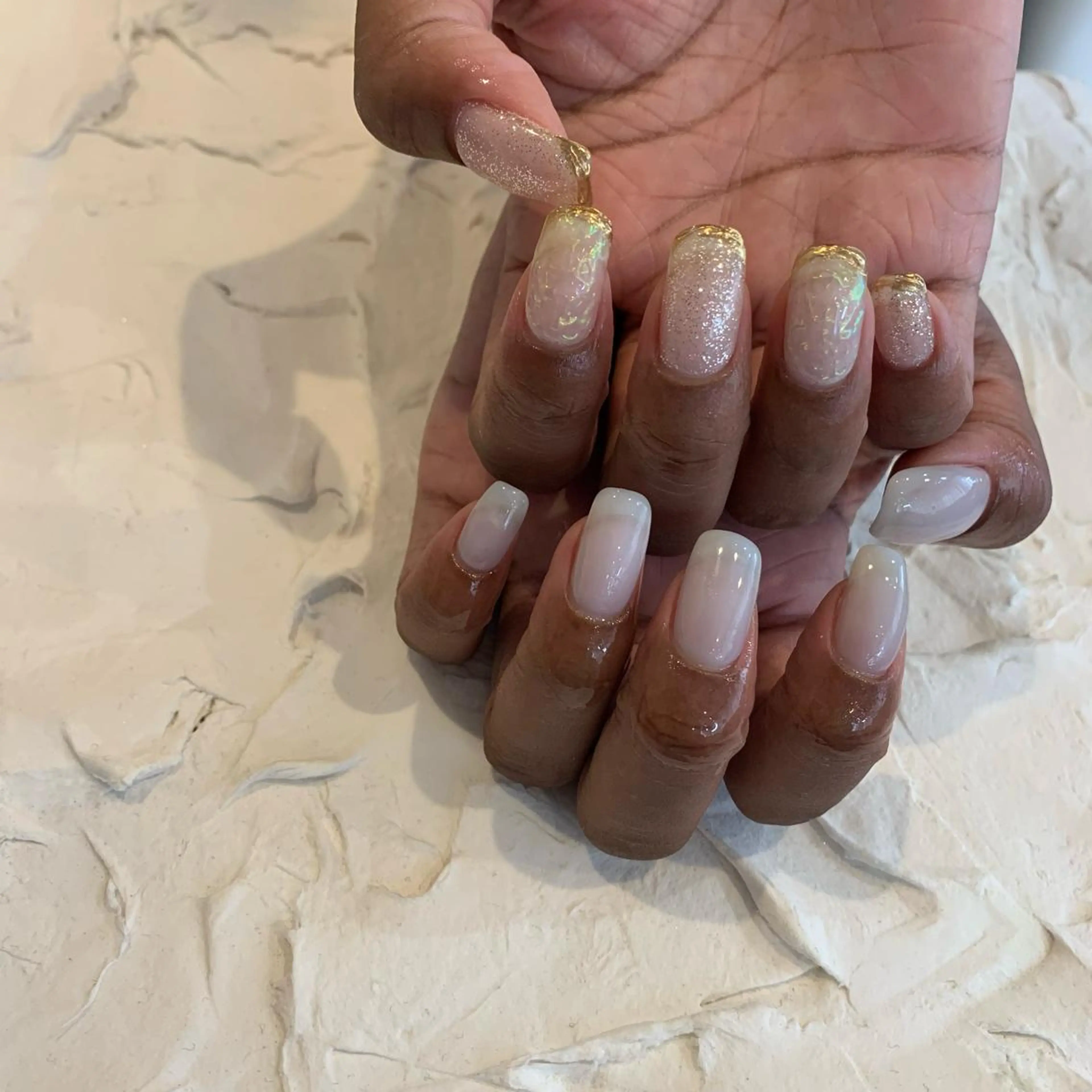 ネイル ニュアンスネイル ハンドネイル Natsuko 🪼のネイルデザイン