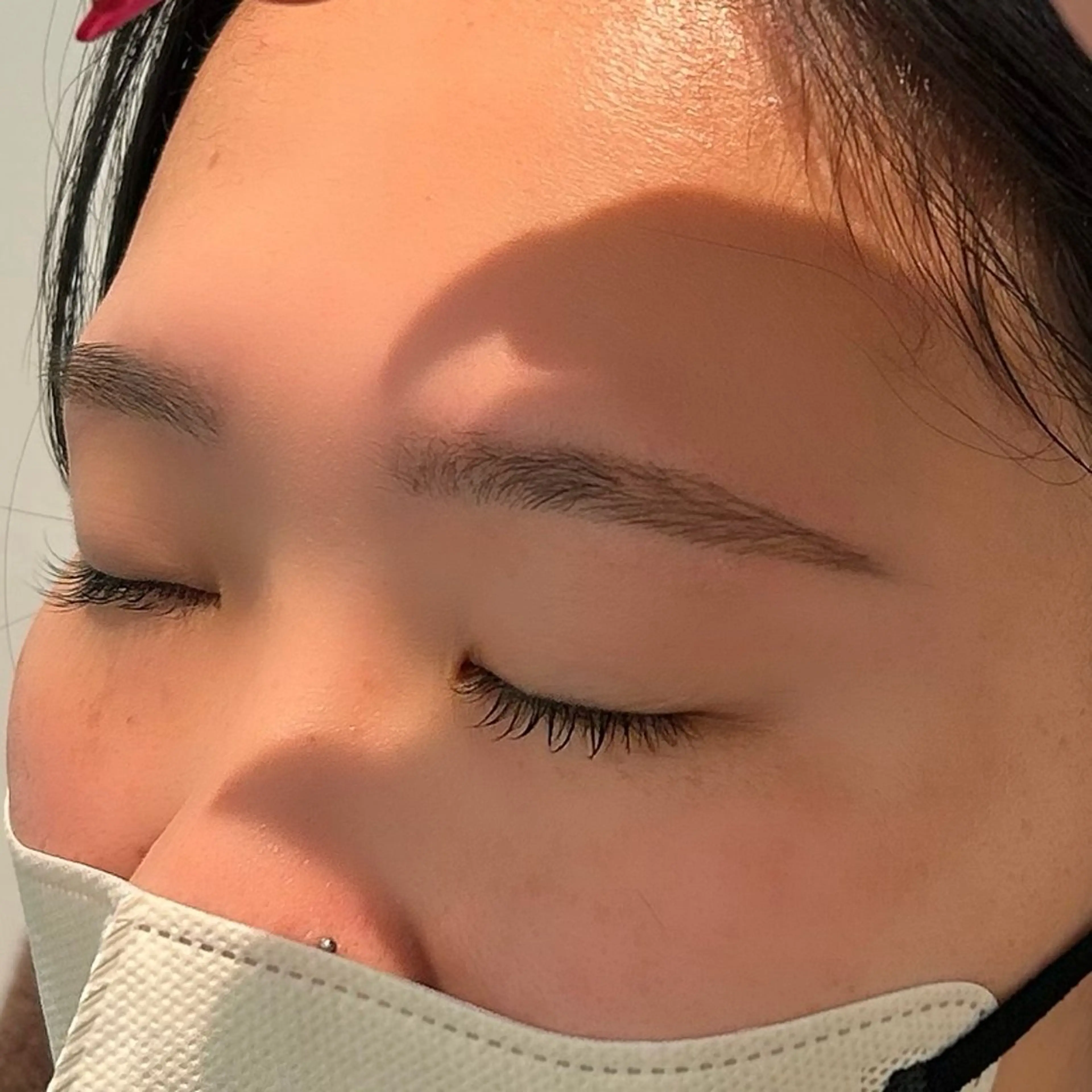 🫧アイブロウスタイリング【眉毛ワックス】⚠️練習モデル⚠️メンズの方も大歓迎💫の写真