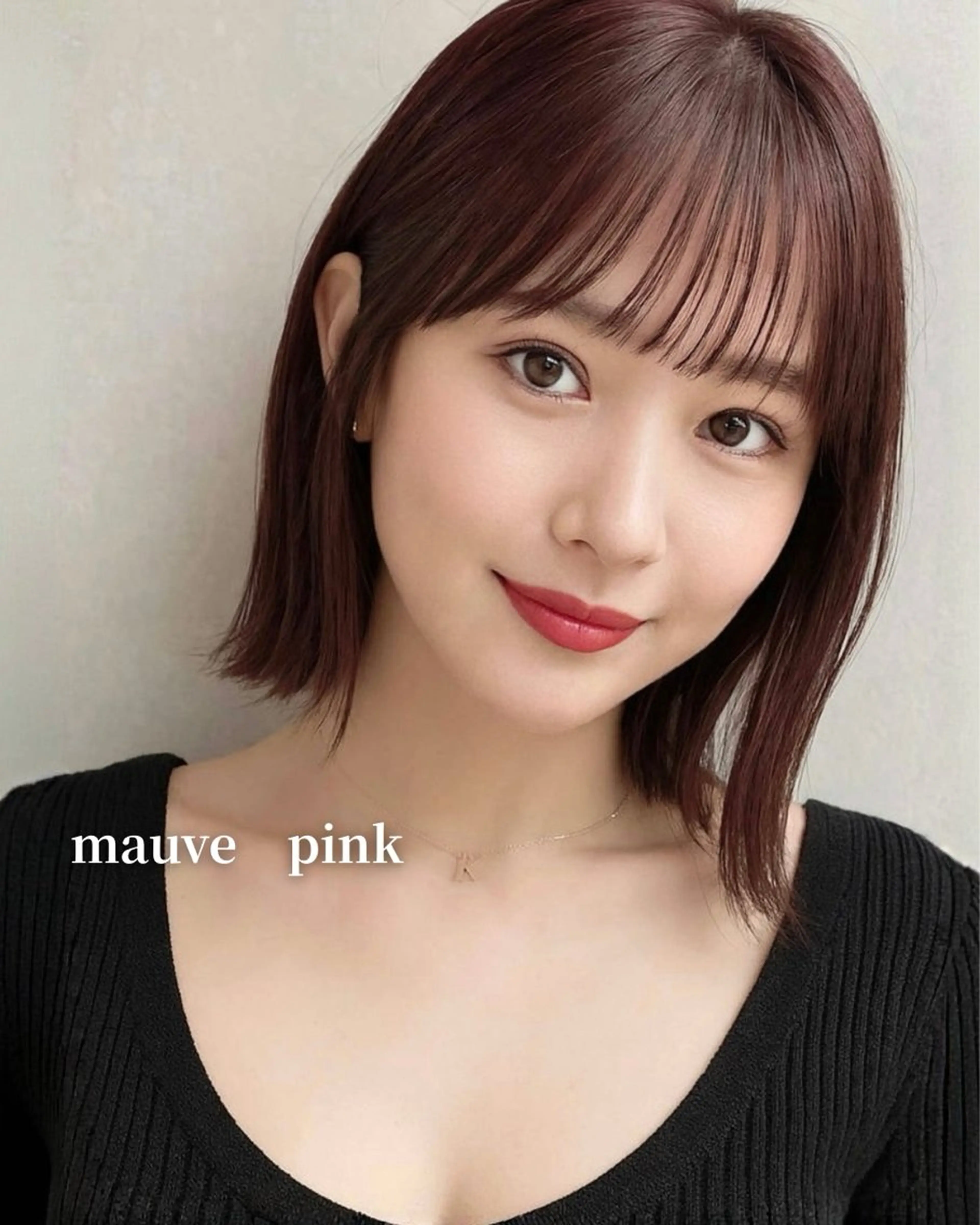 ミディアム カラー カット ヘアカラー 👑ショート/ボブ /銀座/ニシオカ👑のヘアスタイル