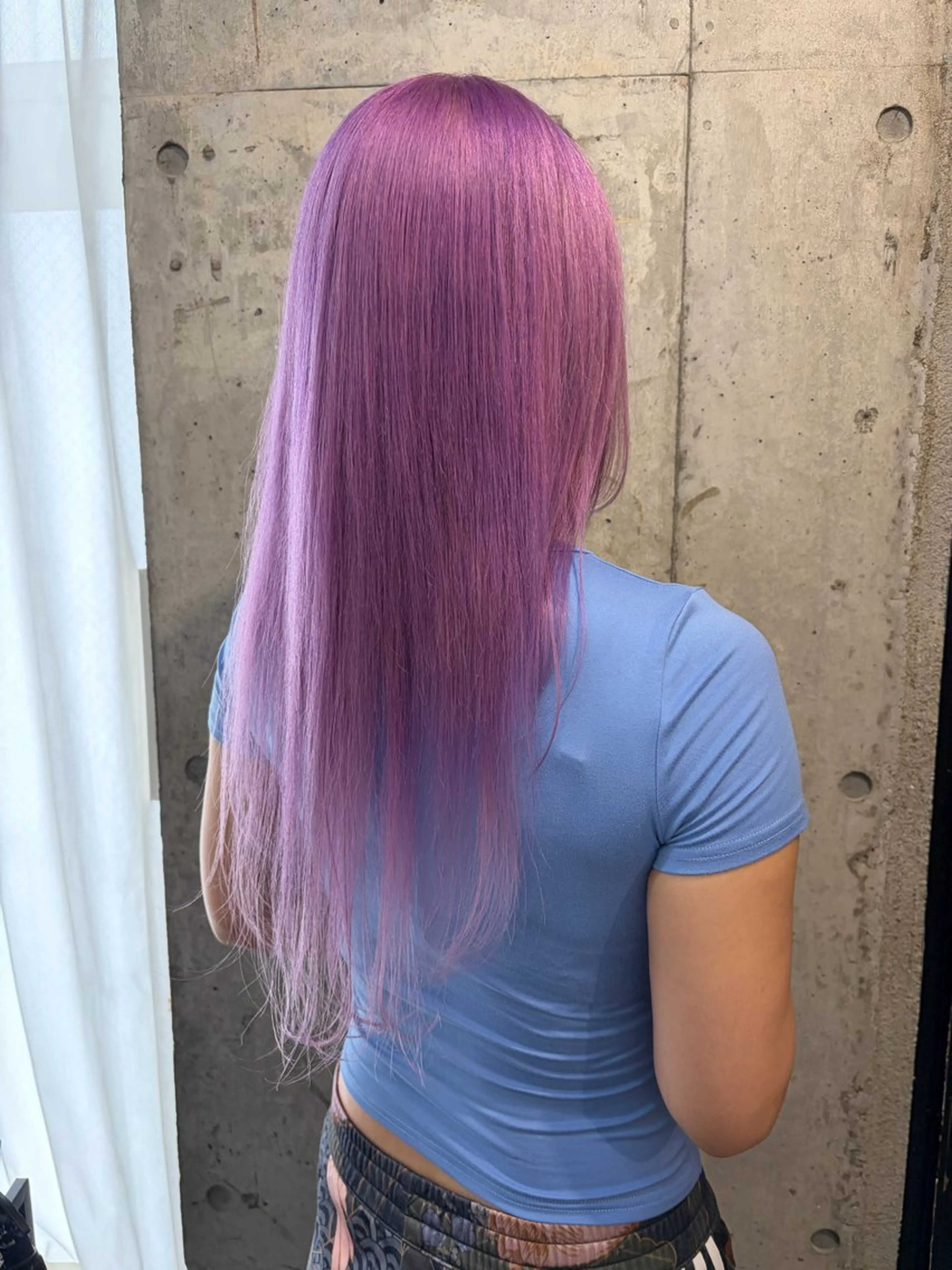 カラー ラベンダーカラー ラベンダーピンク ピンクカラー ヘアカラー [lani ] konatsuのヘアスタイル